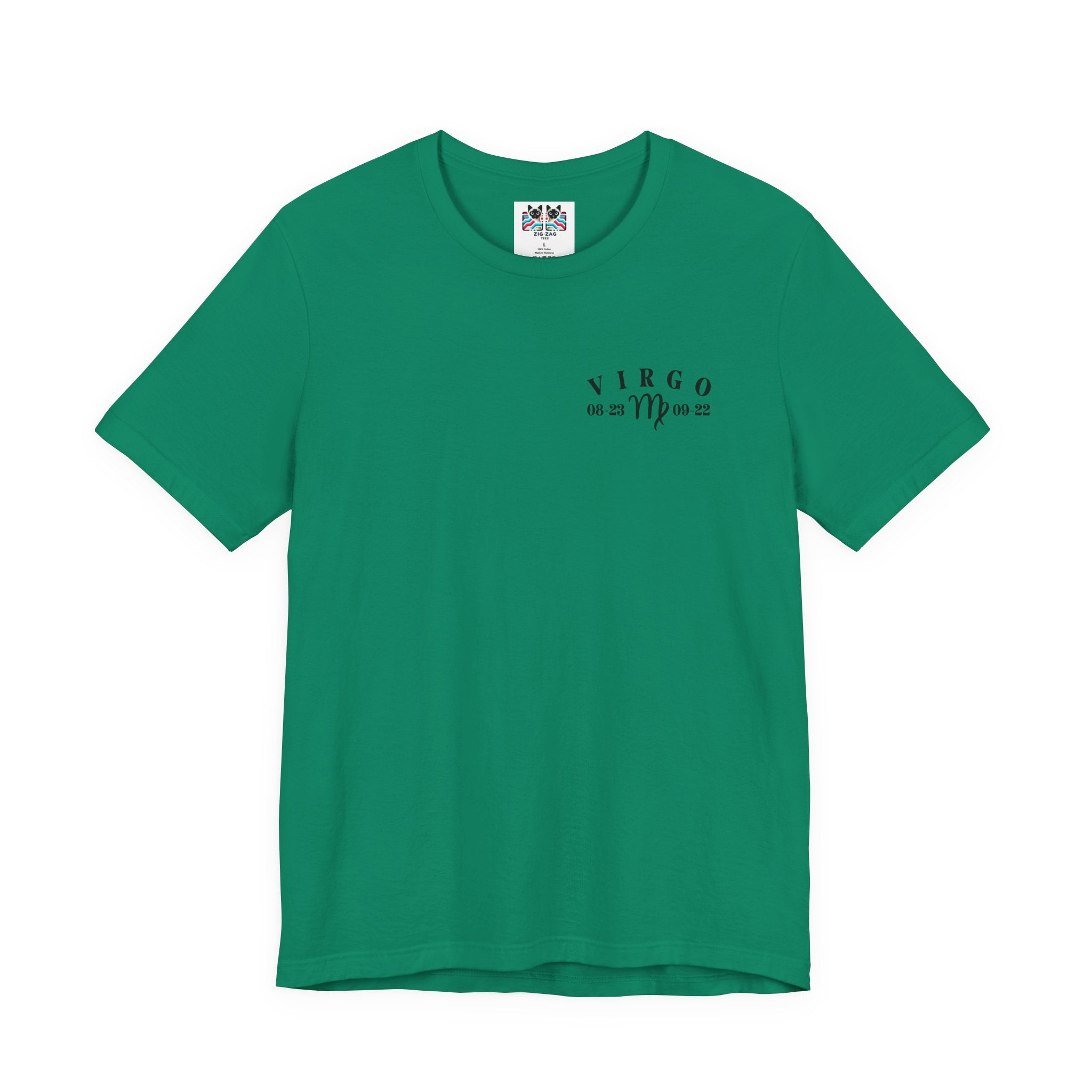 Virgo Constellation & Floral Zodiac T-Shirt – August 23 to September 22
