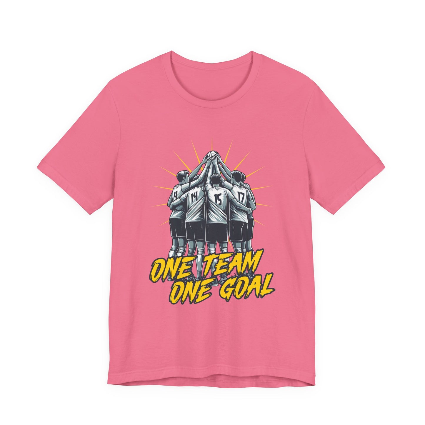 One Team One Goal – Team Huddle Unity Graphic T-Shirt