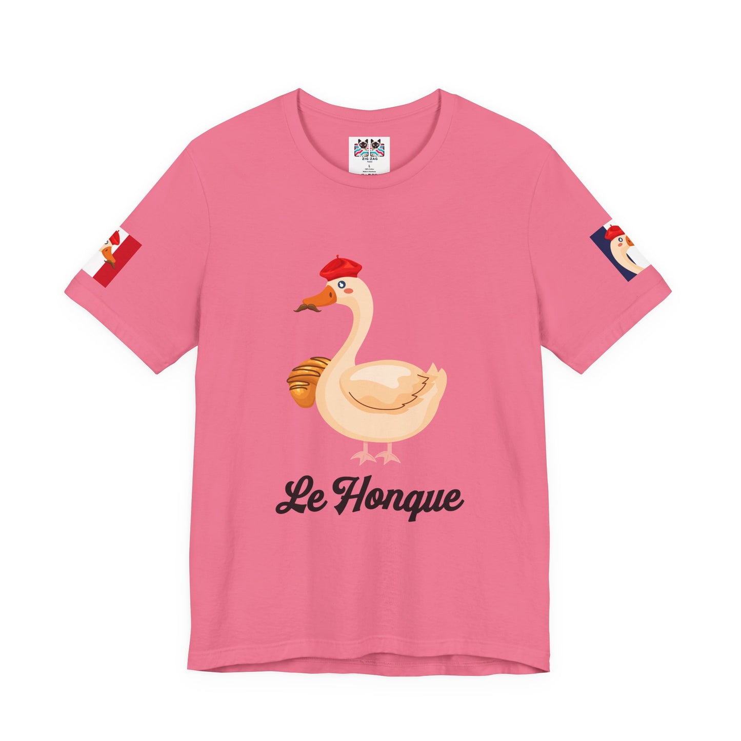 Le Honque Goose T-Shirt – Funny French Beret Goose Meme Graphic Tee