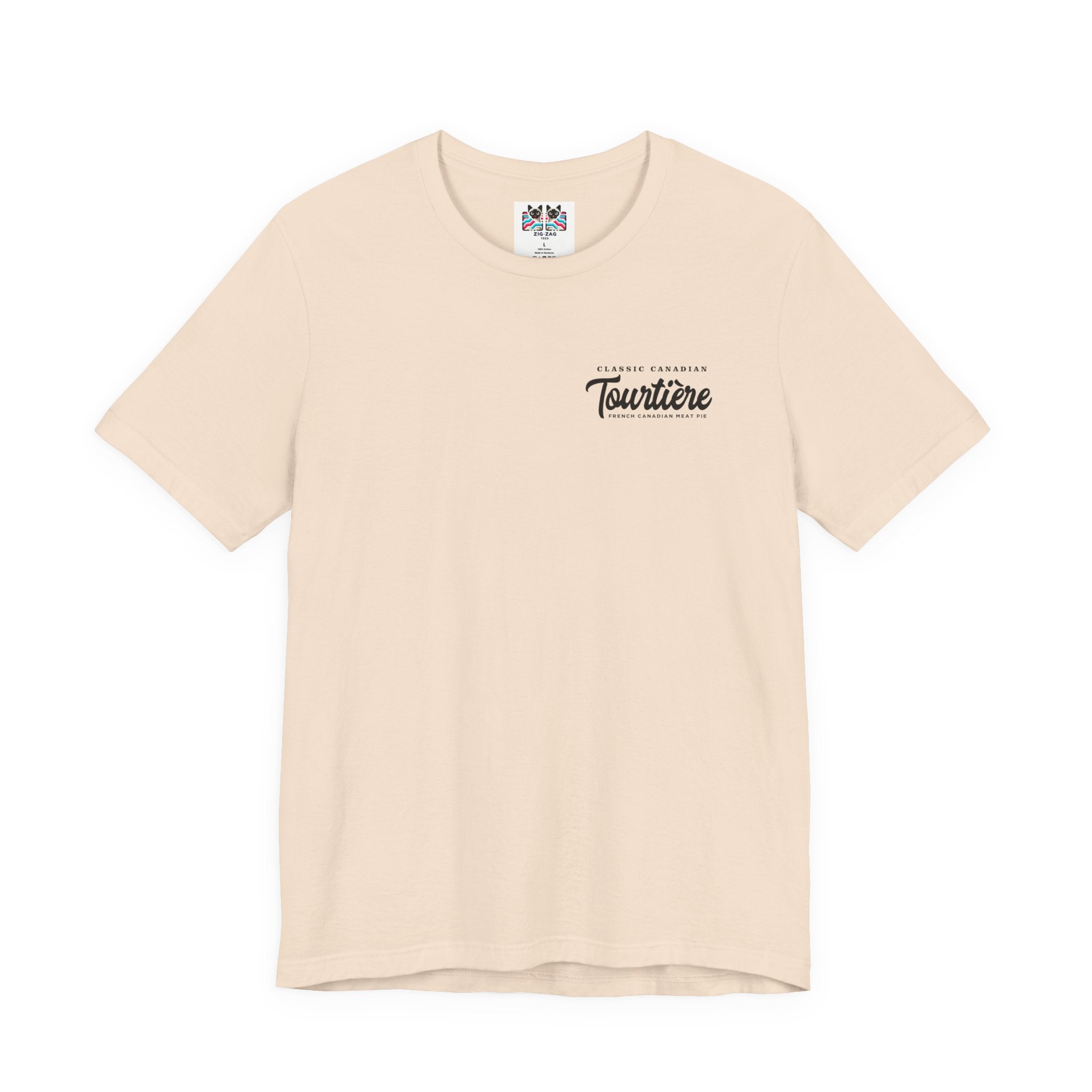 Classic Canadian Tourtiere T-Shirt – Featuring Iconic Ingredients & French Canadian Origins