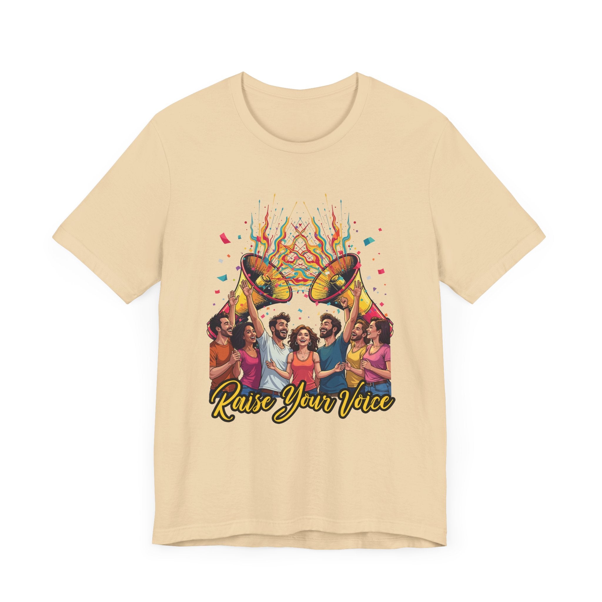 Raise Your Voice Shirt Speak Up Graphic Tee for Advocates Activists and Change Seekers Who Believe in Power Through Action and Awareness