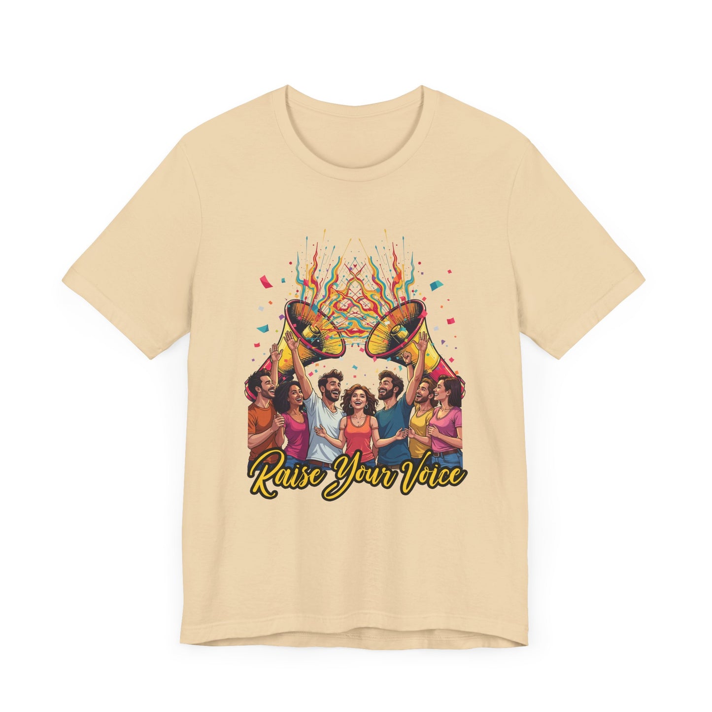 Raise Your Voice Shirt Speak Up Graphic Tee for Advocates Activists and Change Seekers Who Believe in Power Through Action and Awareness