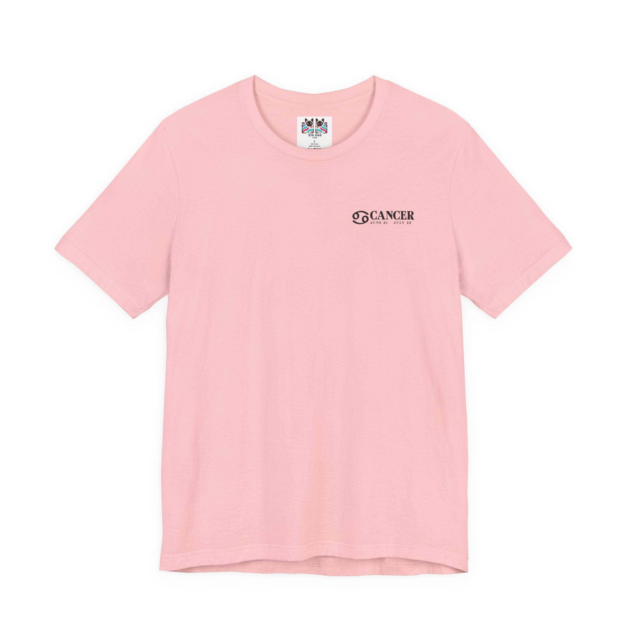 Cancer Zodiac T-Shirt – Sensitive Inside, Strong Outside with Water Element