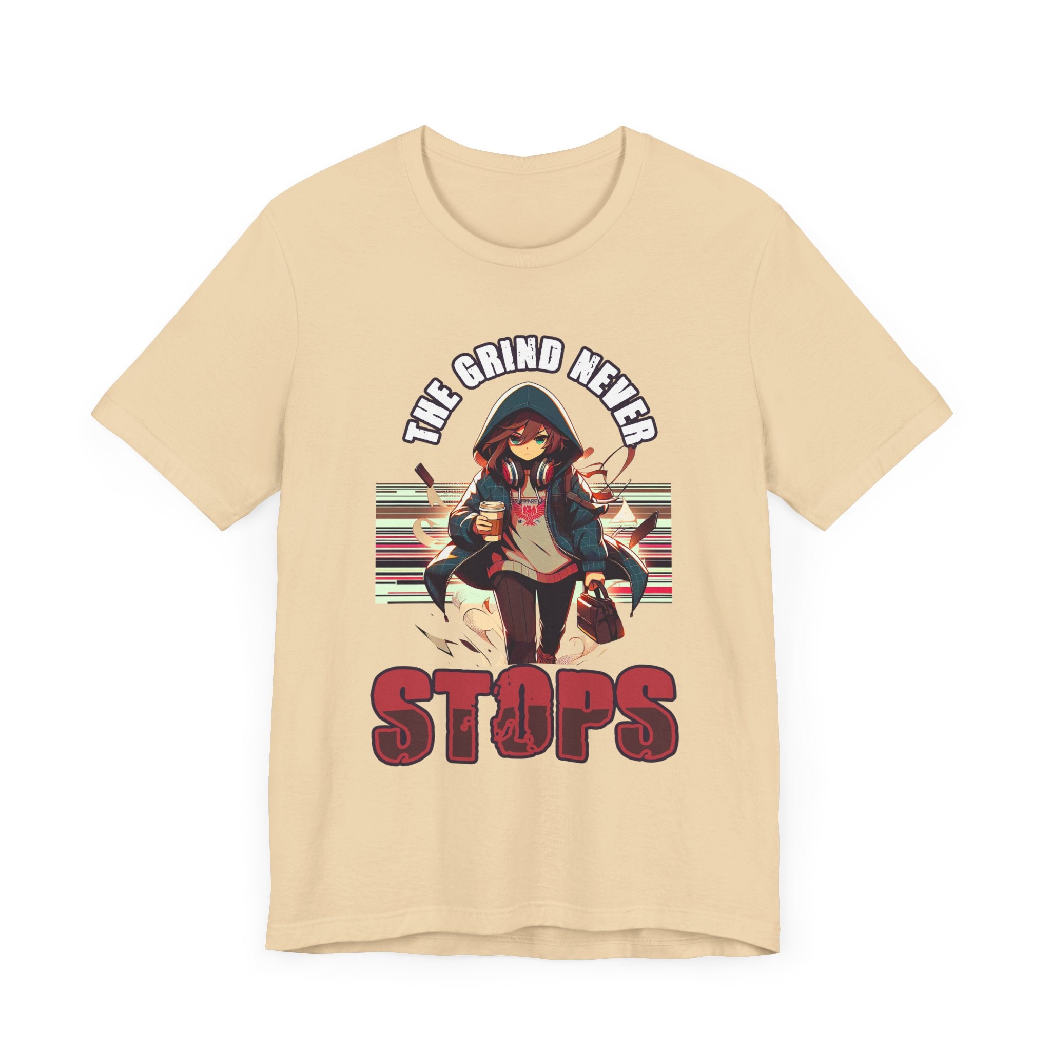 The Grind Never Stops | Hustle & Motivation T-Shirt