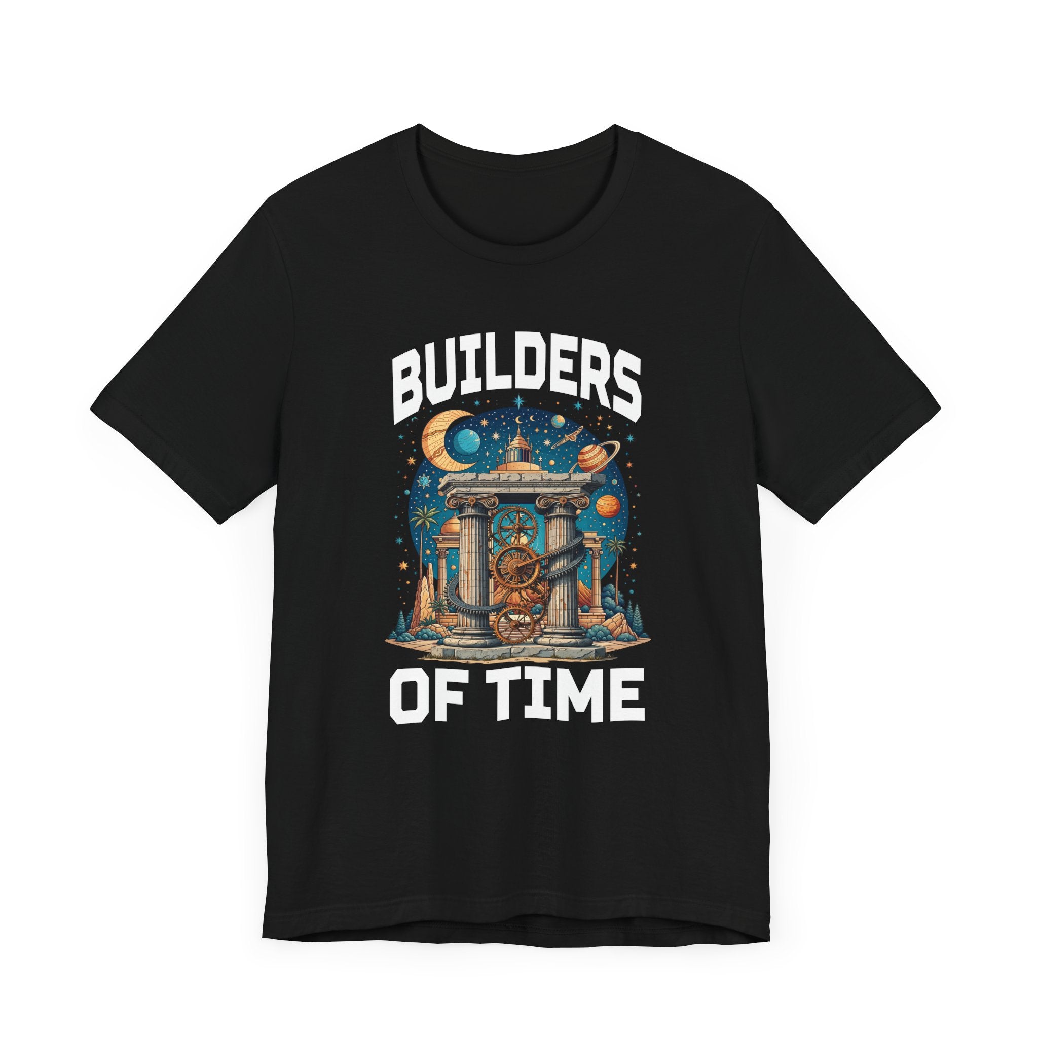The Builders of Time Tee, Historical Achievement Shirt, Ancient Engineer Graphic, Civilization Creators Top, Legacy Gift