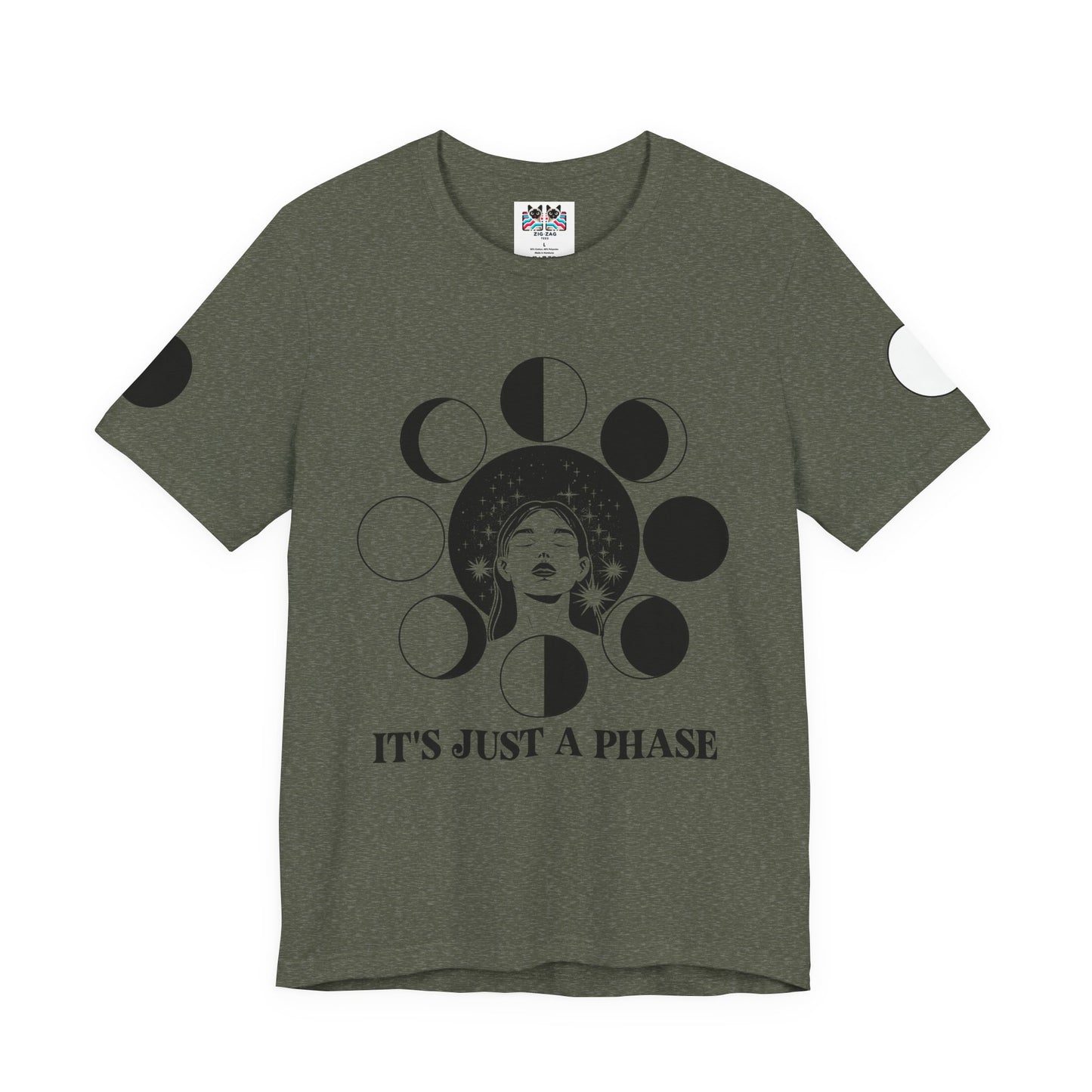 It's Just a Phase T-Shirt – Moon Phases Celestial Astrology Witchy Graphic Tee
