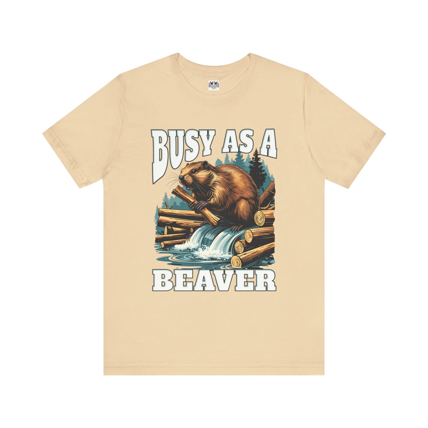 Busy as a Beaver Funny Workaholic T-Shirt