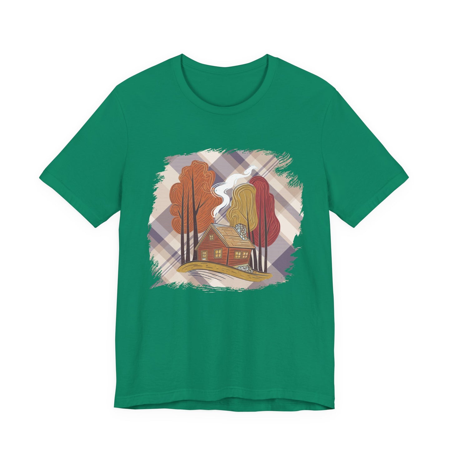 Flannels, Fires & Fall – Cozy Autumn Vibes Graphic T-Shirt
