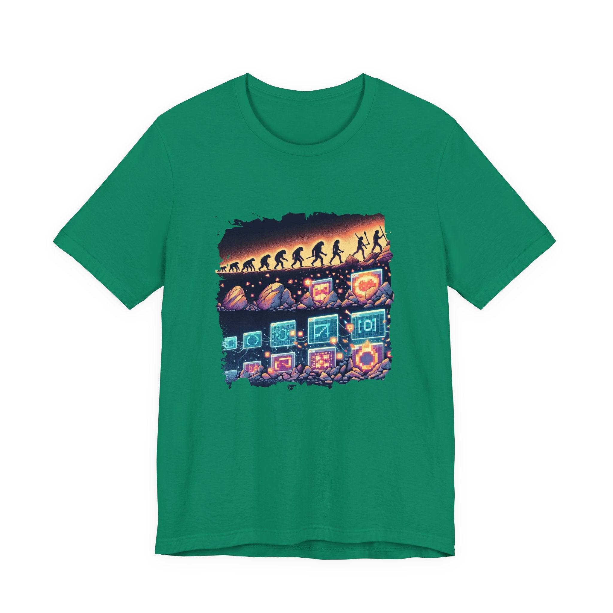 Cave Art to NFTs: The Evolution of Creativity Tshirt