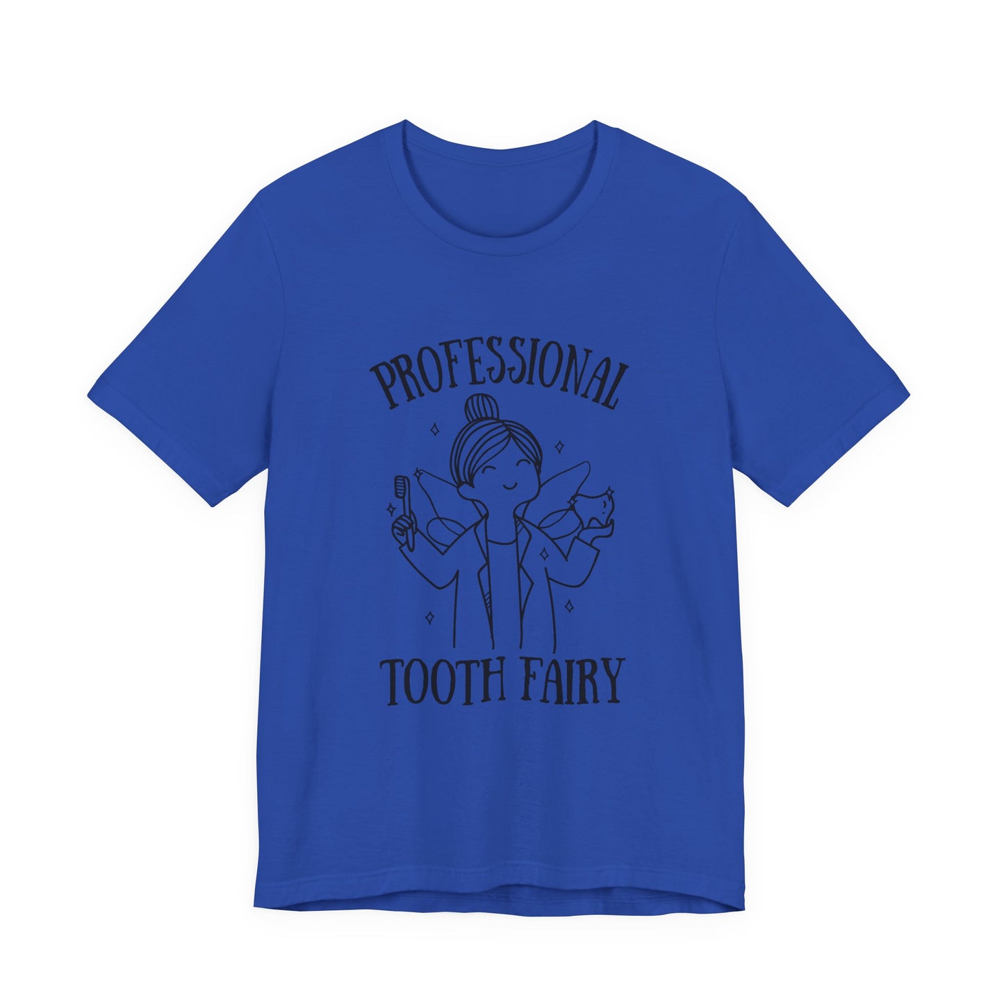 Professional Tooth Fairy T Shirt Female Dental Doctor Fairy Design