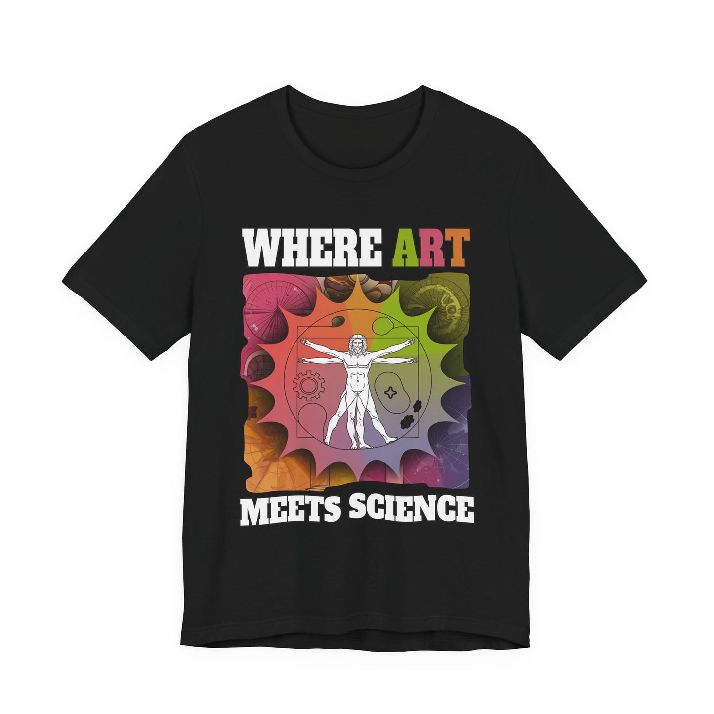 Where Art Meets Science Tshirt – The Renaissance Changed Everything Graphic