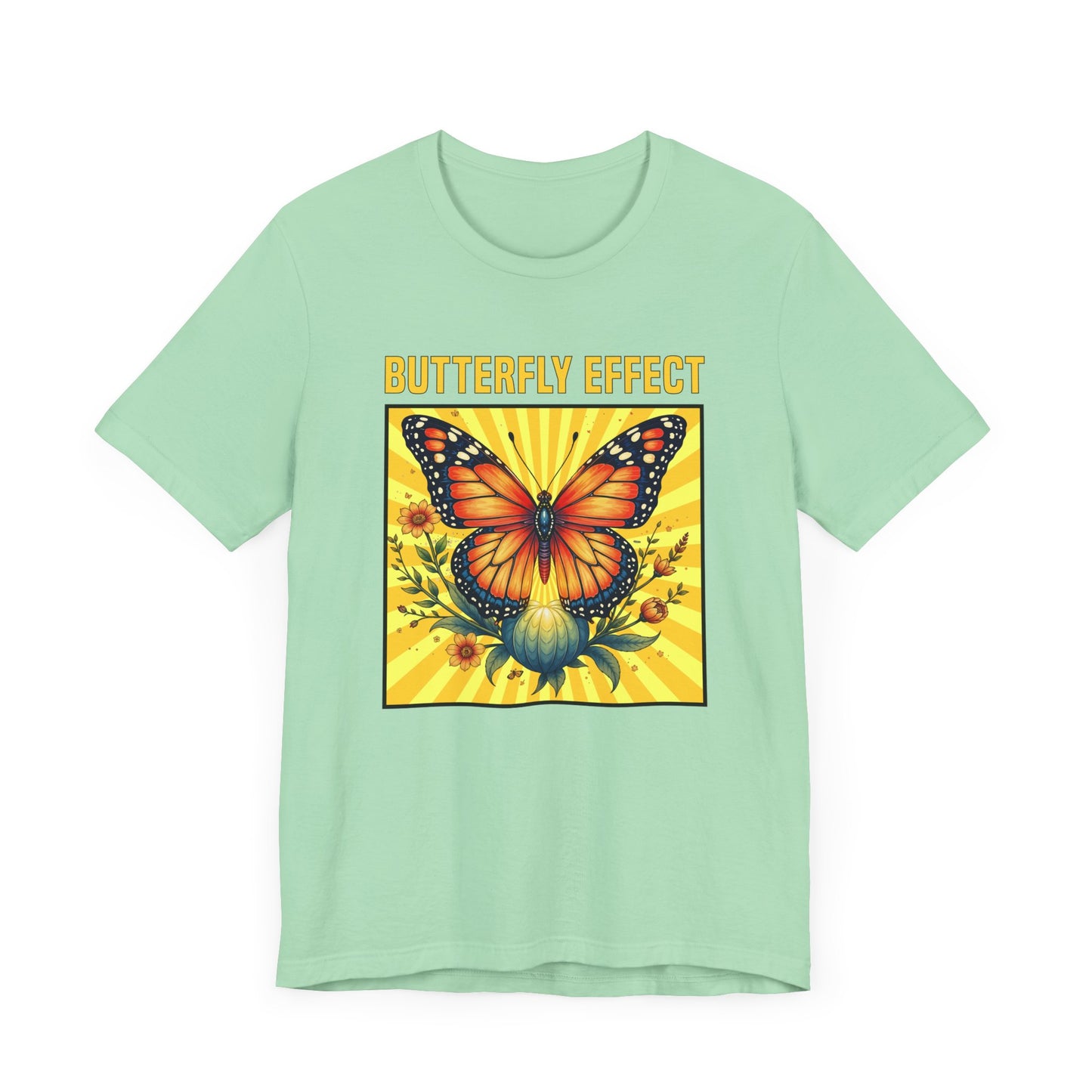 Butterfly Effect Tee, Transformation Quote Shirt, Growth Energy Top, Change Is Powerful Tee, Inspirational Gift Tee