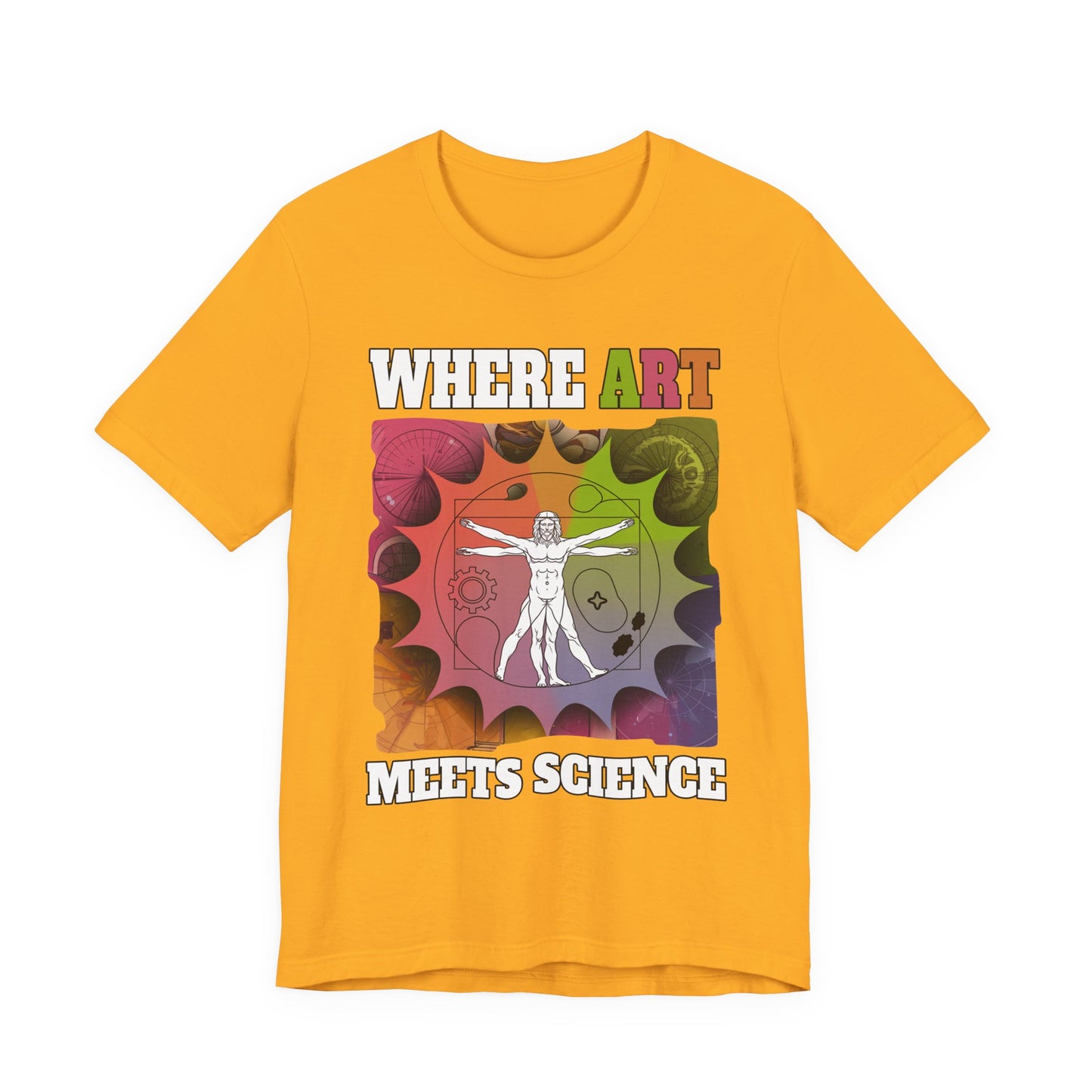 Where Art Meets Science Tshirt – The Renaissance Changed Everything Graphic