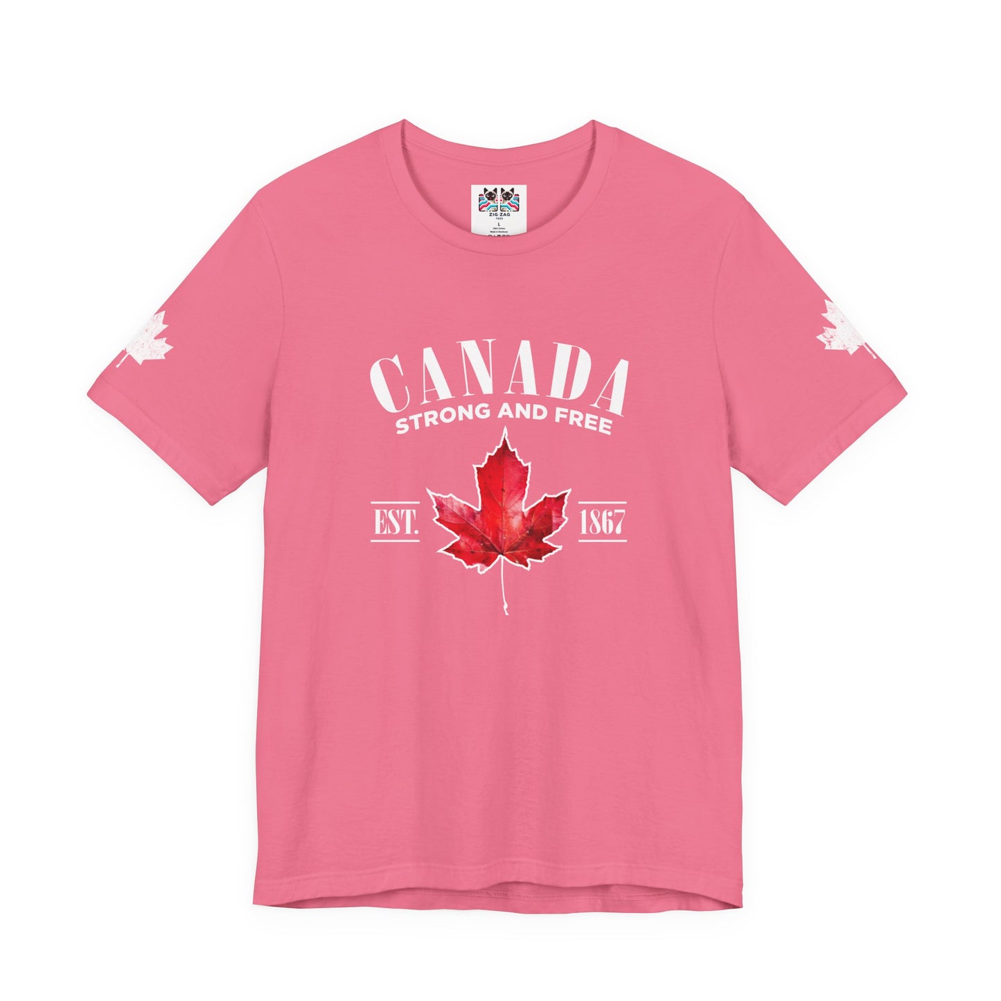 Canada Strong and Free True Maple Heritage [English Only] T-Shirt