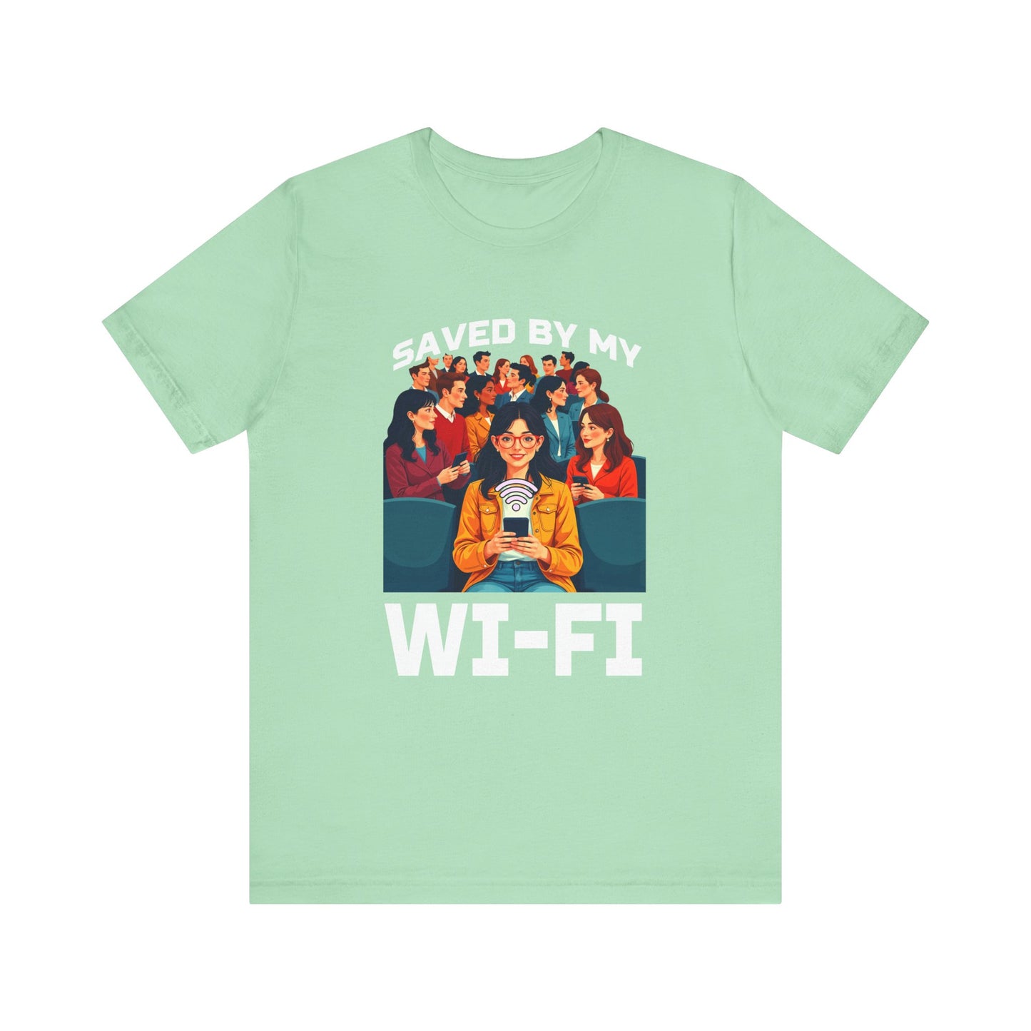 Wi Fi Over Human Connection Tee for Introverts Who Prefer Signal Strength, Streaming Peace, and the Comfort of Quiet Disconnect