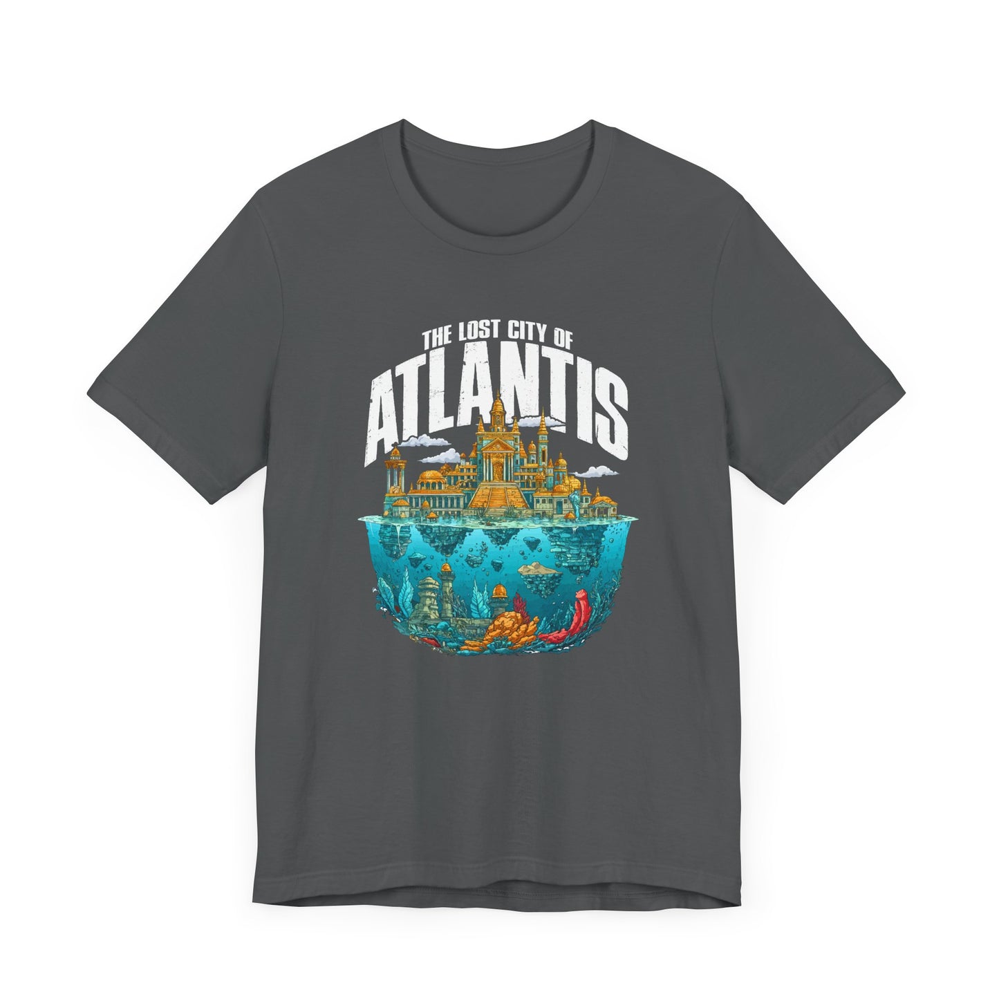 Atlantis Found Tee, Lost Civilization Shirt, Ocean Mystery Graphic Tee, Ancient History Fan Top, Explorer Gift