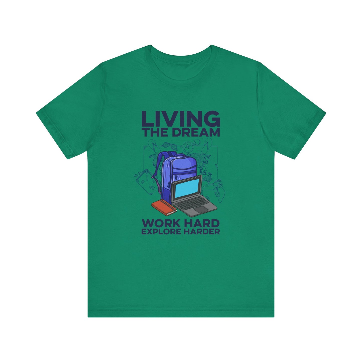 Living the Dream   Official Graphic Statement Tee for Bold Minds, Modern Thinkers, and Everyday Expression Everywhere