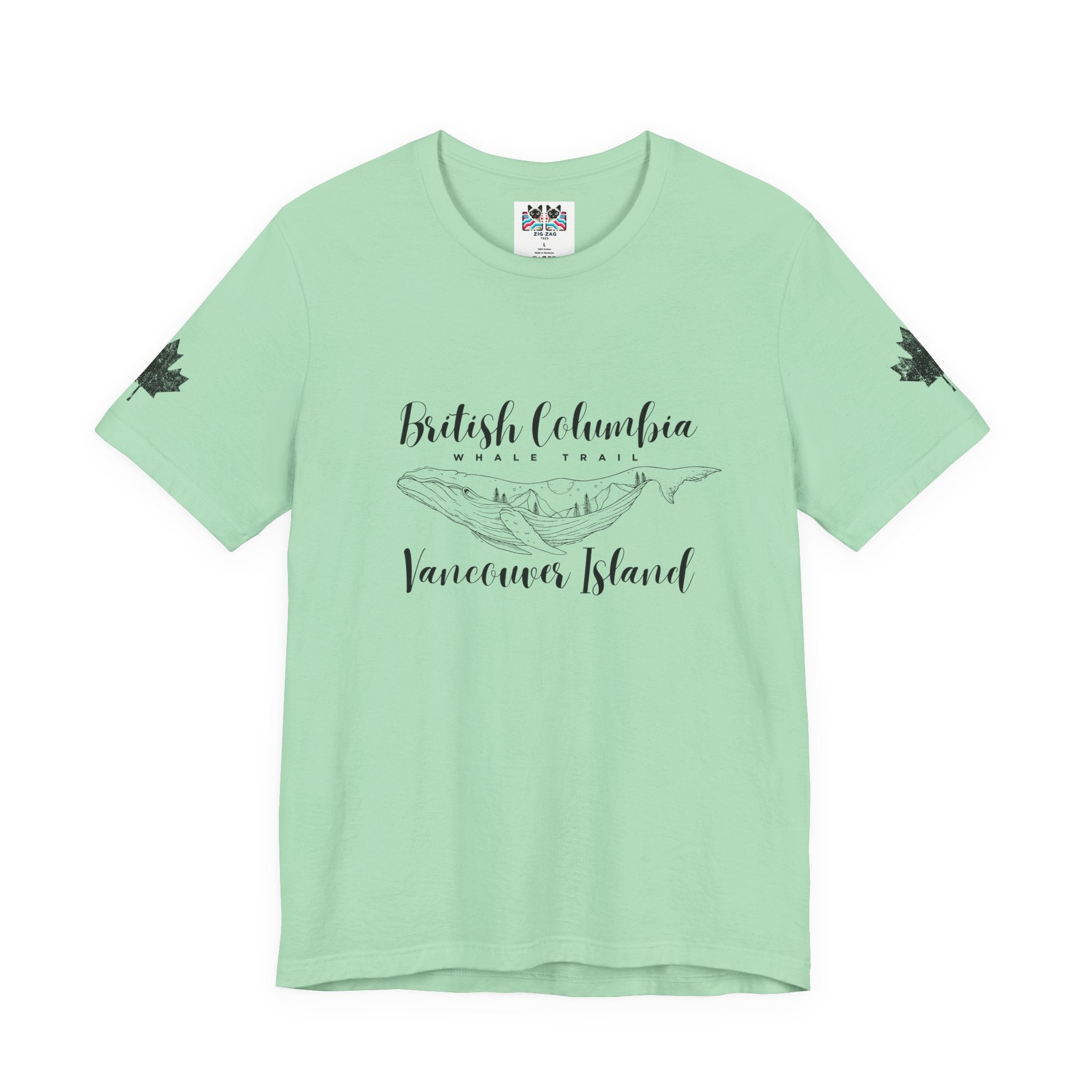 British Columbia Whale Trail Vancouver Island Canada T-Shirt