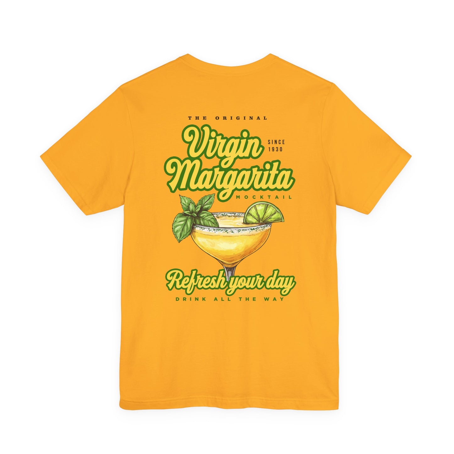 Virgin Margarita Mocktail T-Shirt – Featuring Classic Refreshing Drink Graphic