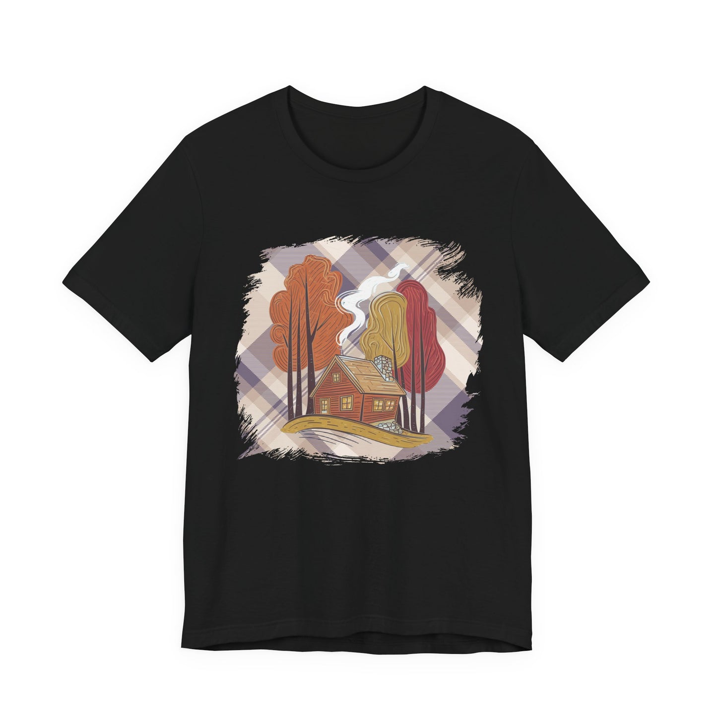 Flannels, Fires & Fall – Cozy Autumn Vibes Graphic T-Shirt