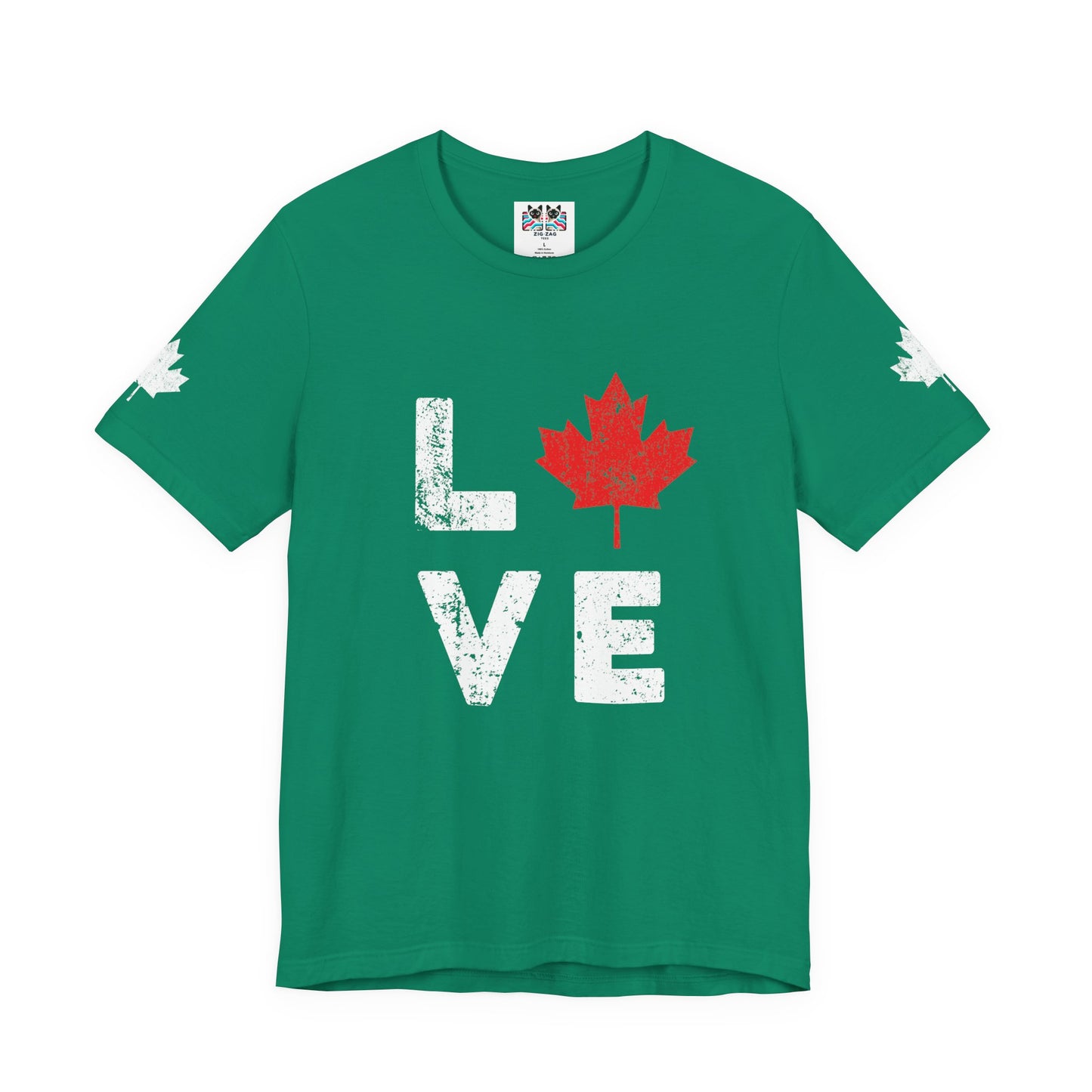 Canada Maple Leaf Love T-Shirt