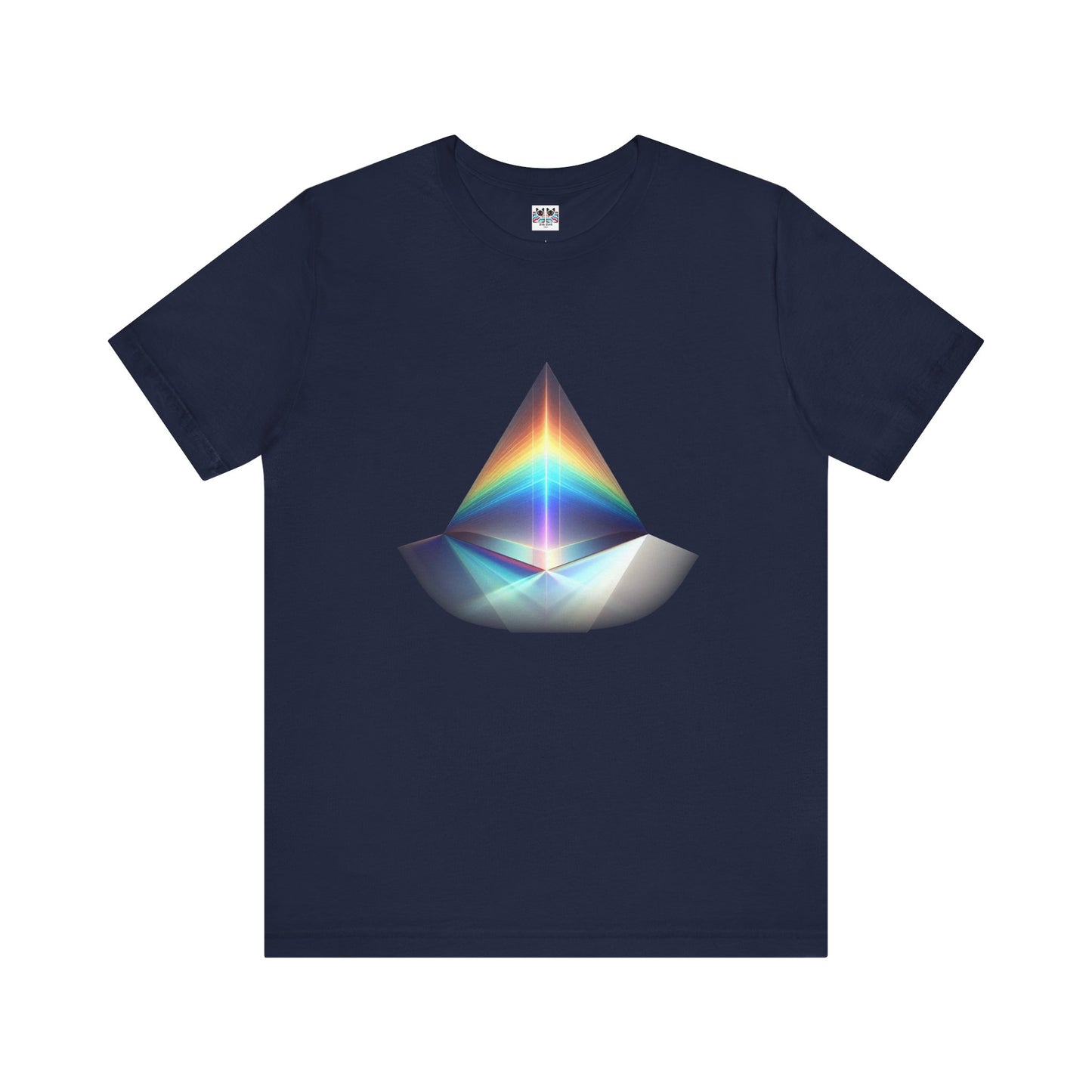 Prism Reflection Light Spectrum Art T-Shirt
