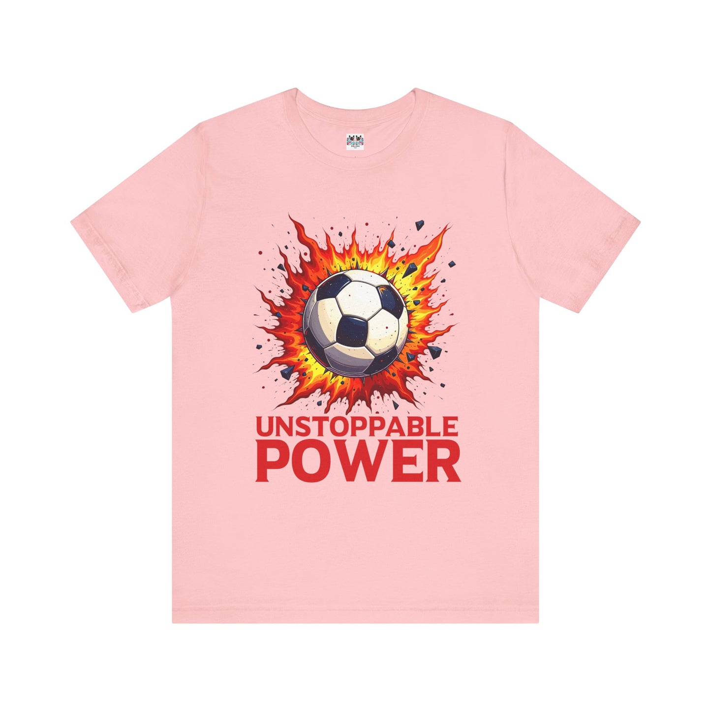 Goal Explosion Soccer Power Shot Flame Ball Scoring Moment T-Shirt