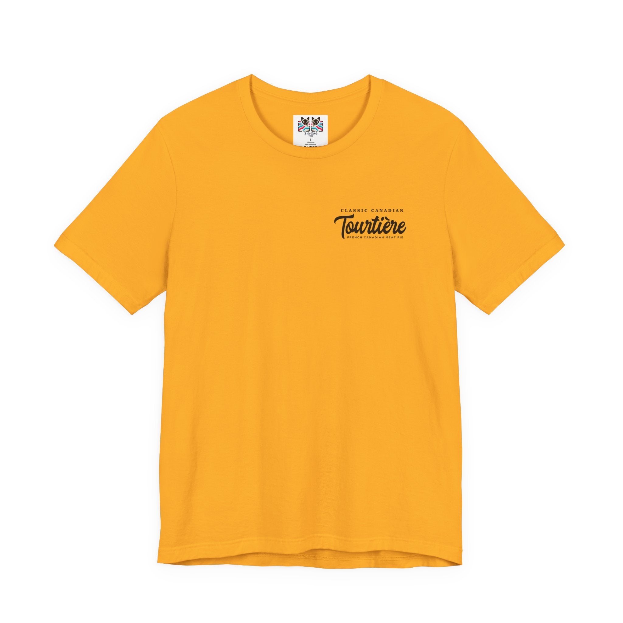Classic Canadian Tourtiere T-Shirt – Featuring Iconic Ingredients & French Canadian Origins