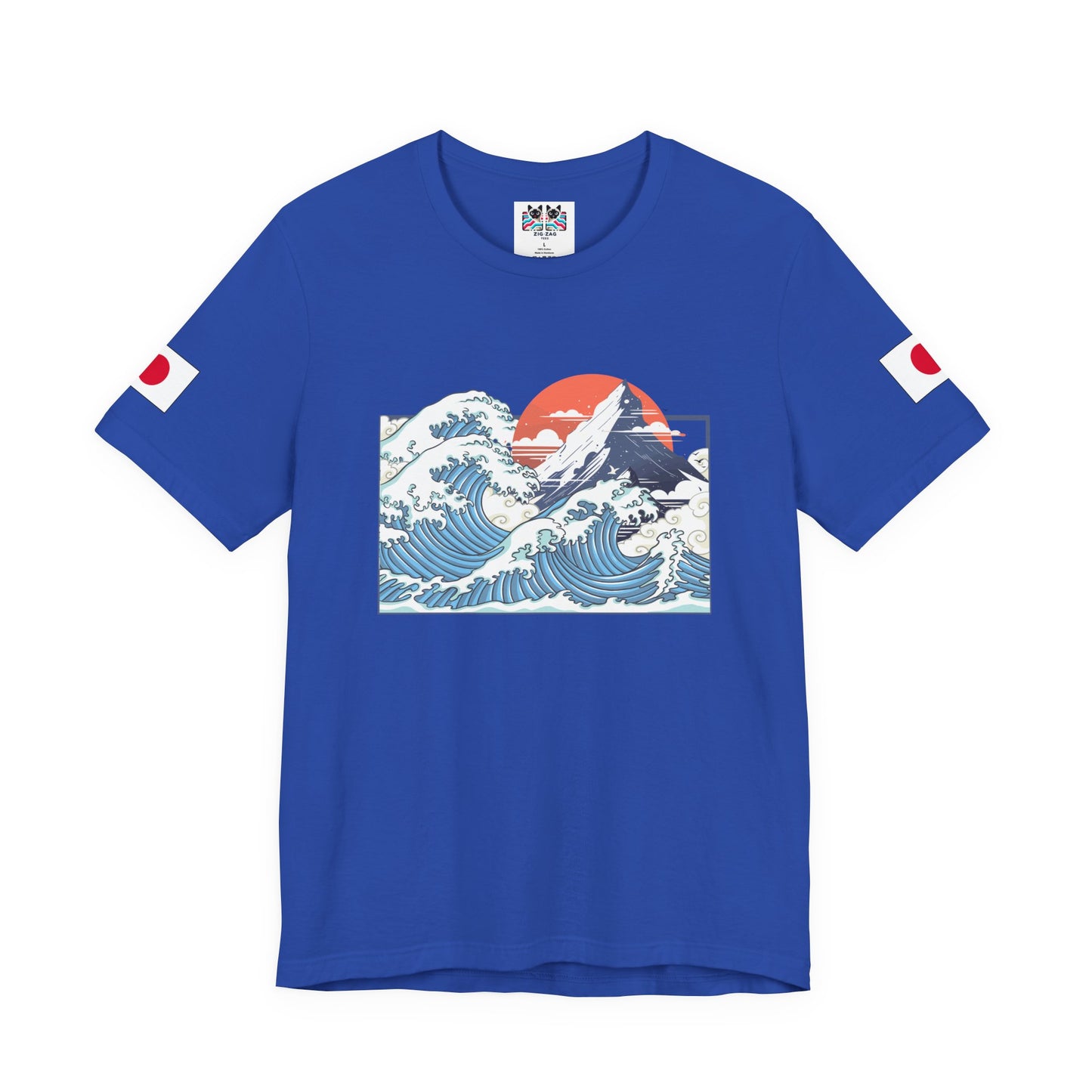 Great Wave Mt. Fuji T-Shirt – Japanese Art Hokusai Style Graphic Tee
