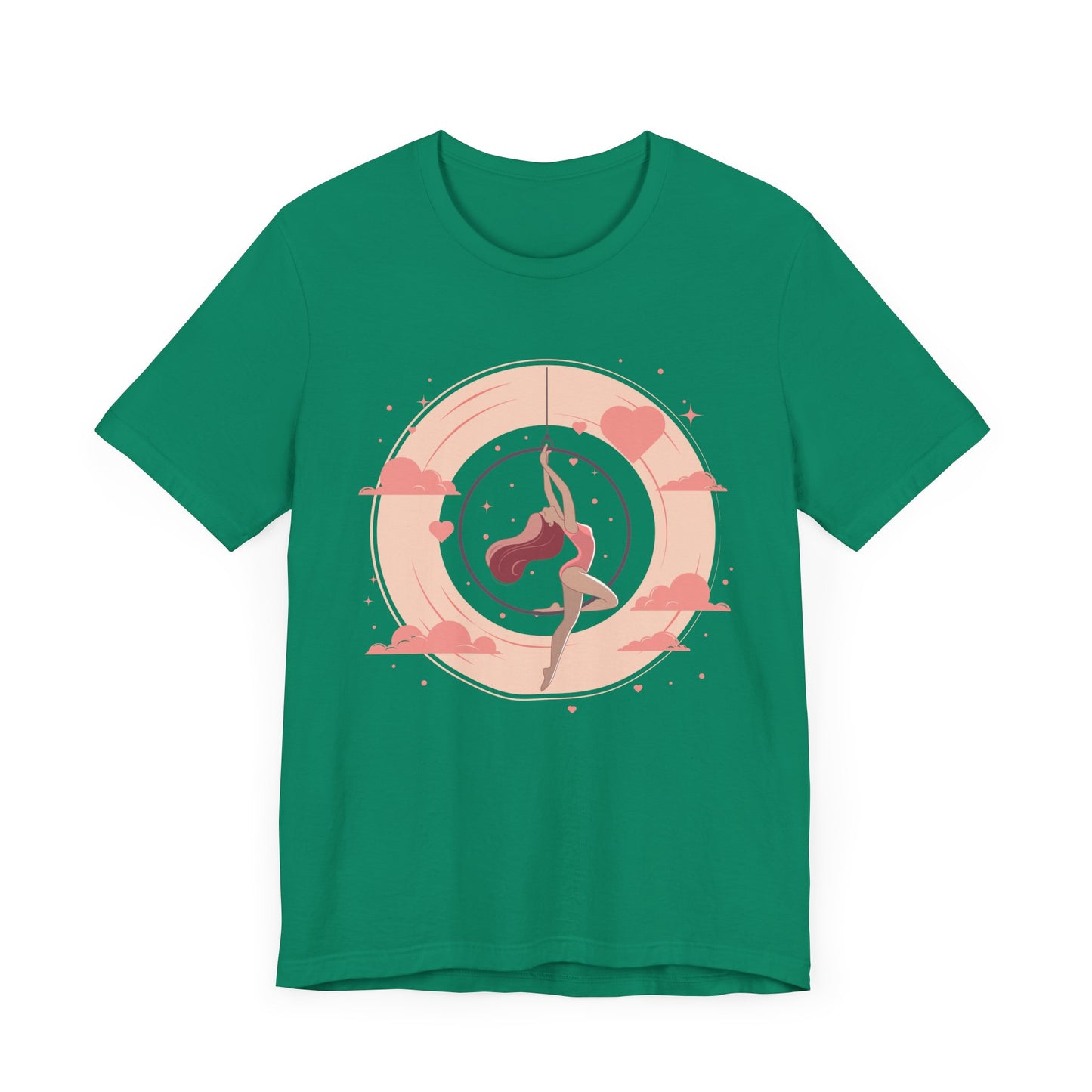 Aerial Hoop Aerialist - Elegant & Artistic Dancer T-Shirt