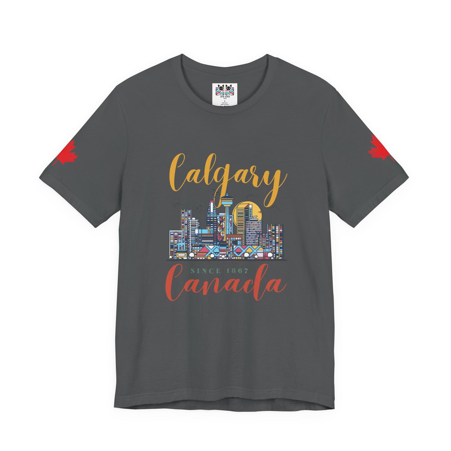 Calgary Canada Skyline Since 1867 T-Shirt