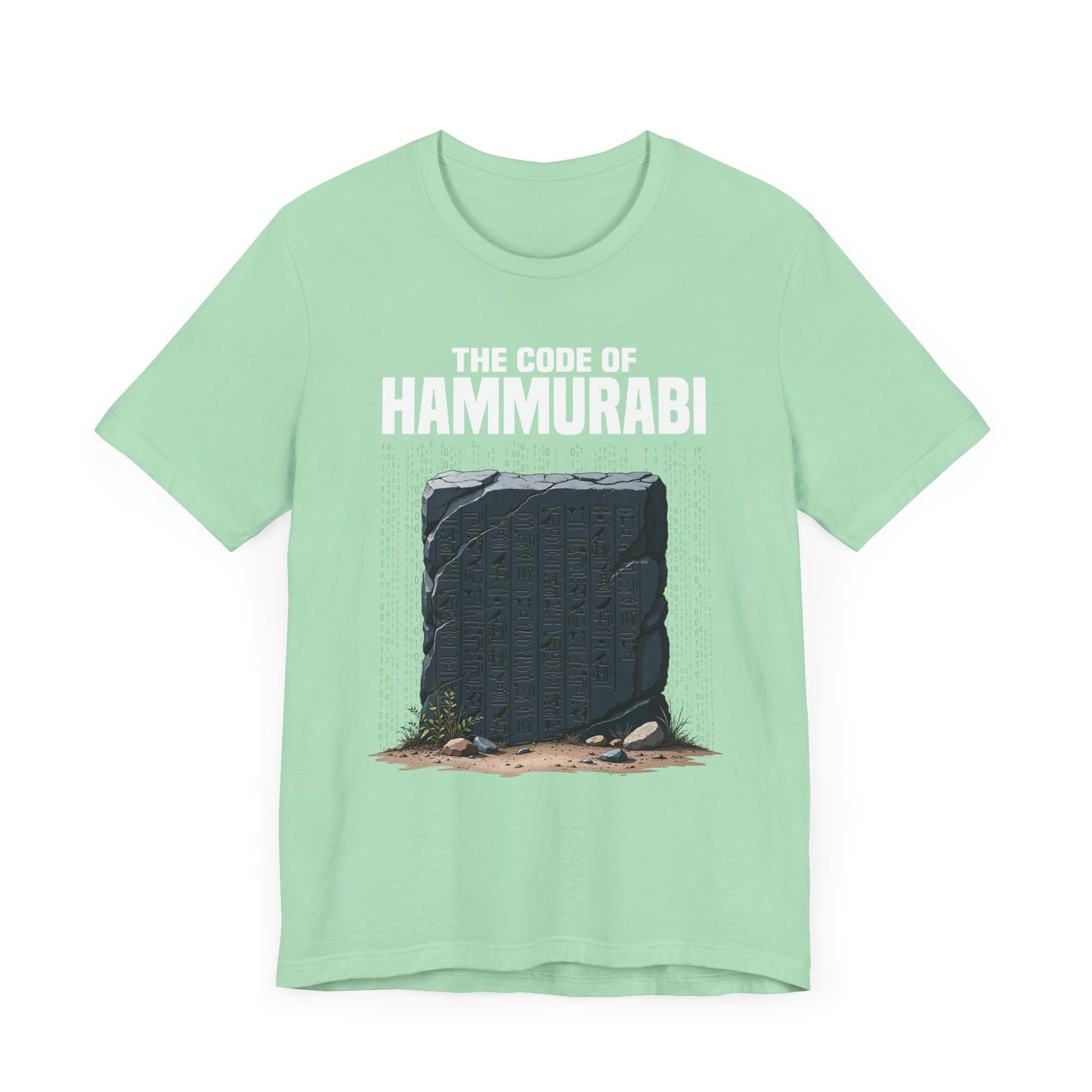 The Code of Hammurabi Tee, Ancient Laws Shirt, Mesopotamian History Top, Early Civilization Graphic Tee, Historian Gift