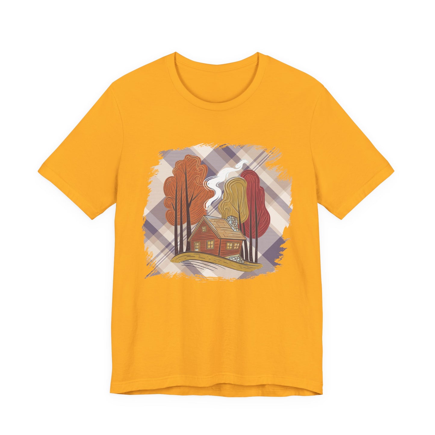 Flannels, Fires & Fall – Cozy Autumn Vibes Graphic T-Shirt