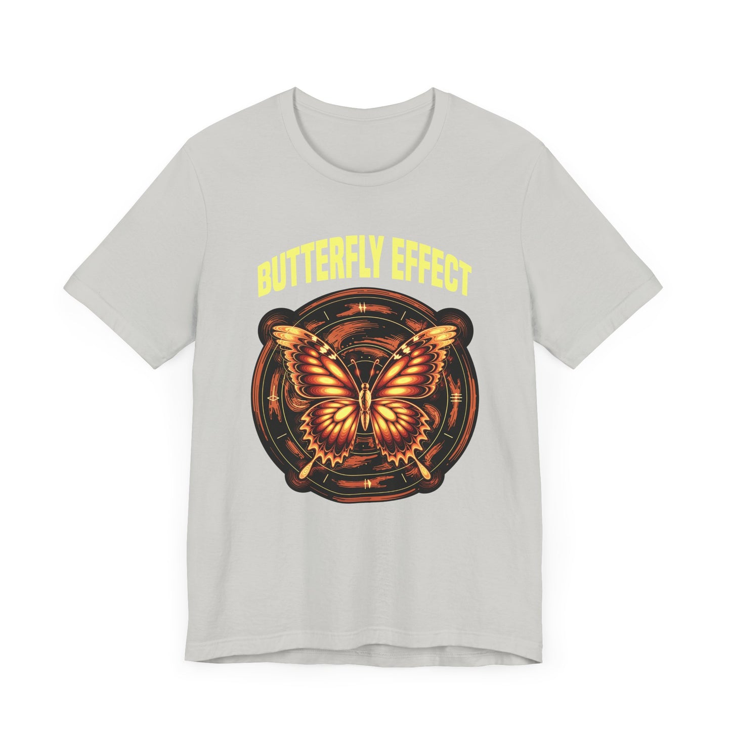 Warning Butterfly Effect Ahead Tee, Sci-Fi Chaos Shirt, Time Shift Graphic Tee, Multiverse Humor Top, Cause and Effect Gift