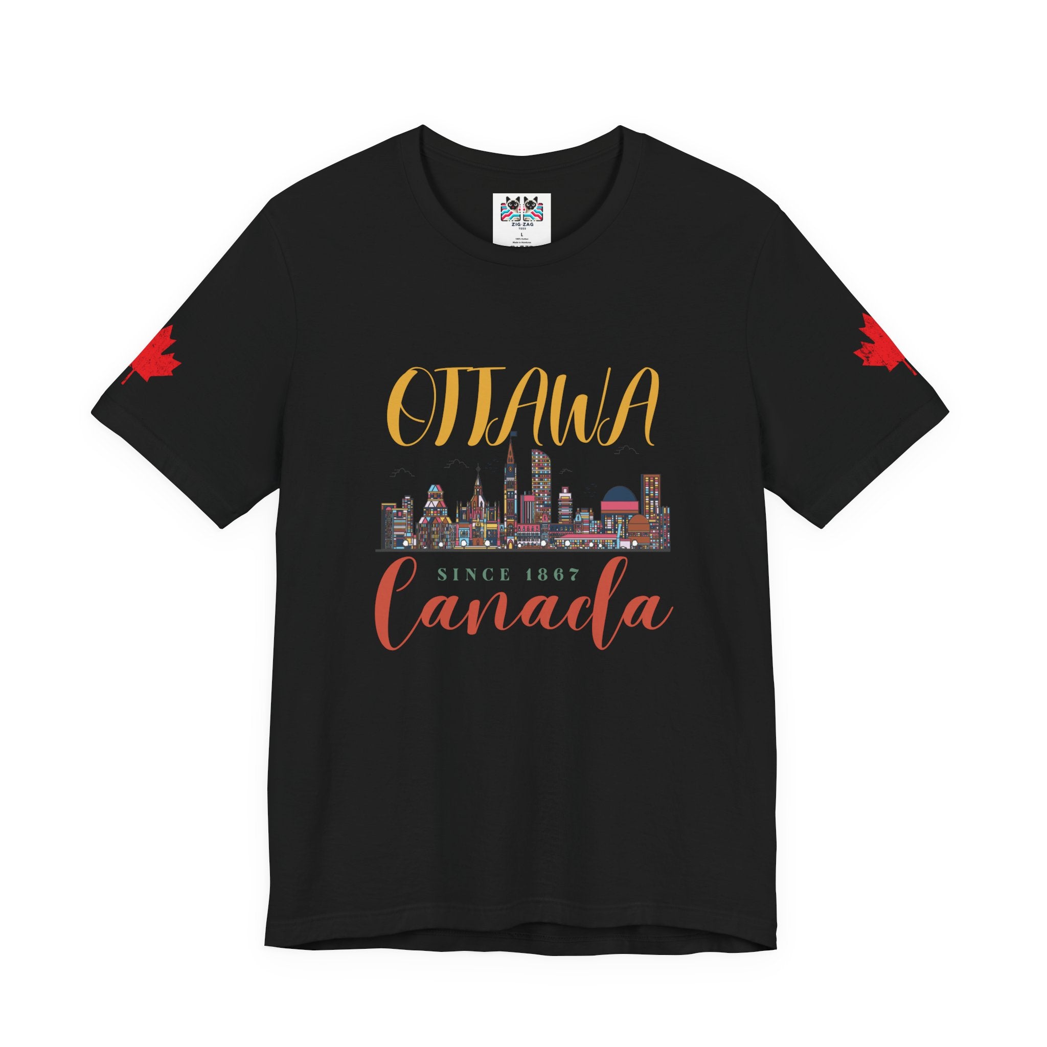 Ottawa Canada Skyline Since 1867 T-Shirt