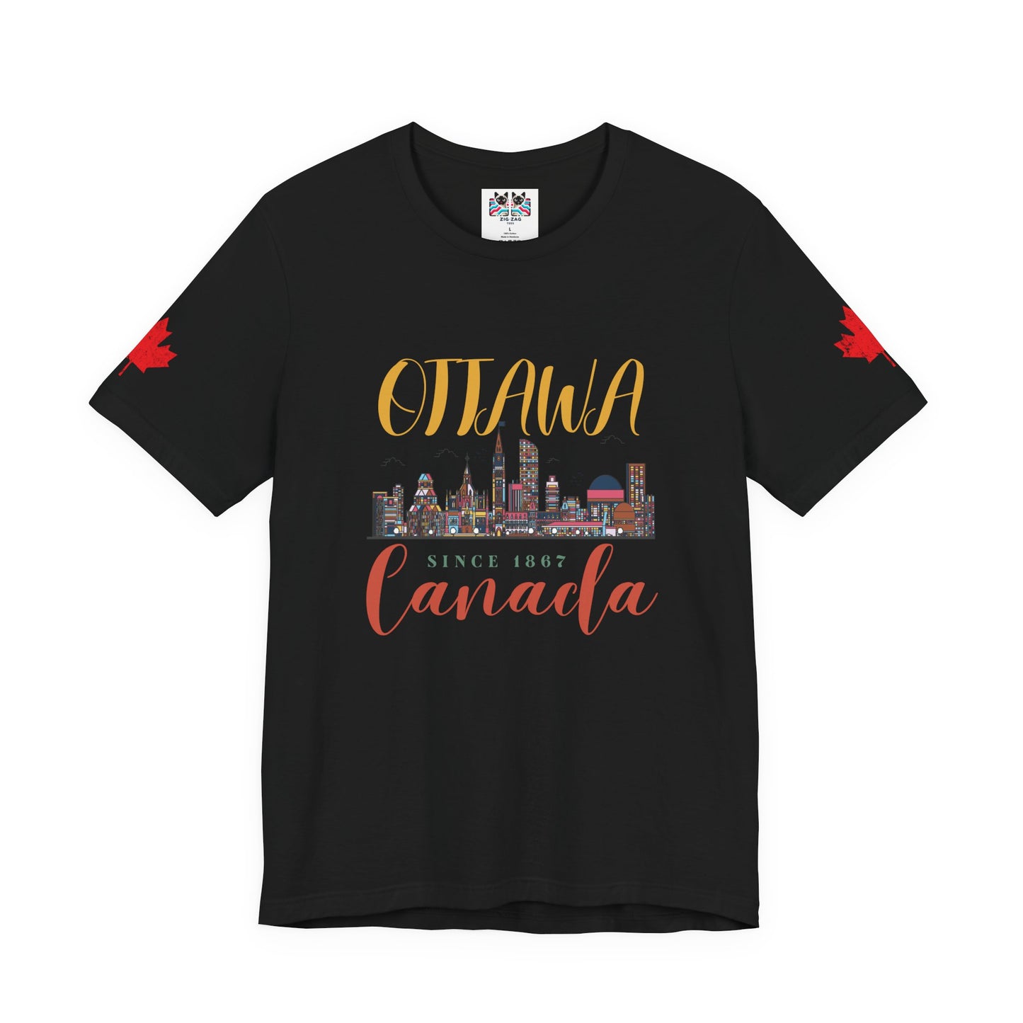 Ottawa Canada Skyline Since 1867 T-Shirt