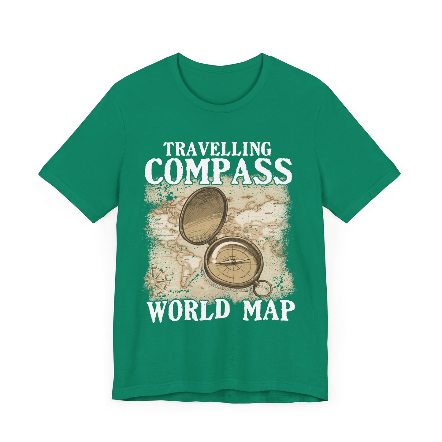 Traveling Compass - Adventure & Wanderlust T-Shirt