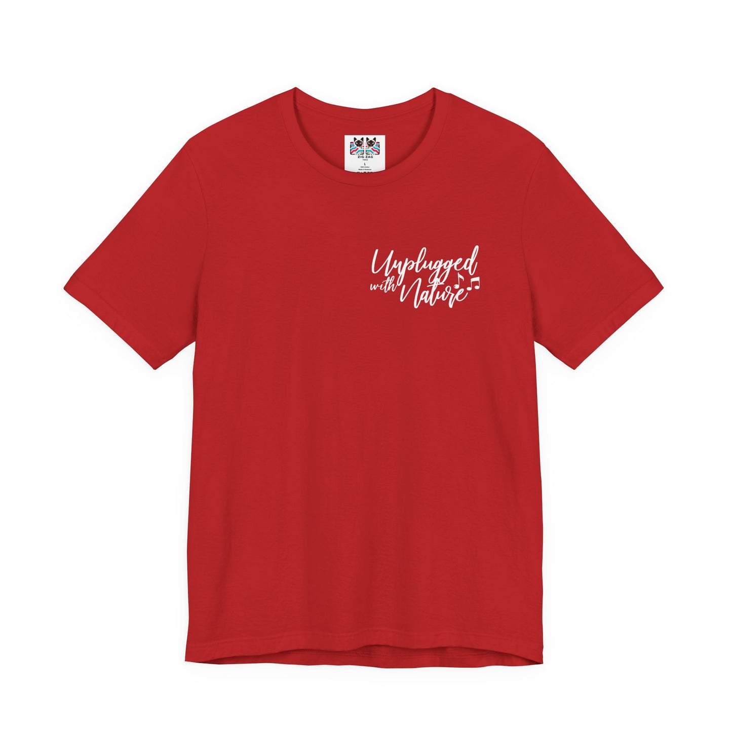 Unplugged With Nature Guitar Landscape T-Shirt
