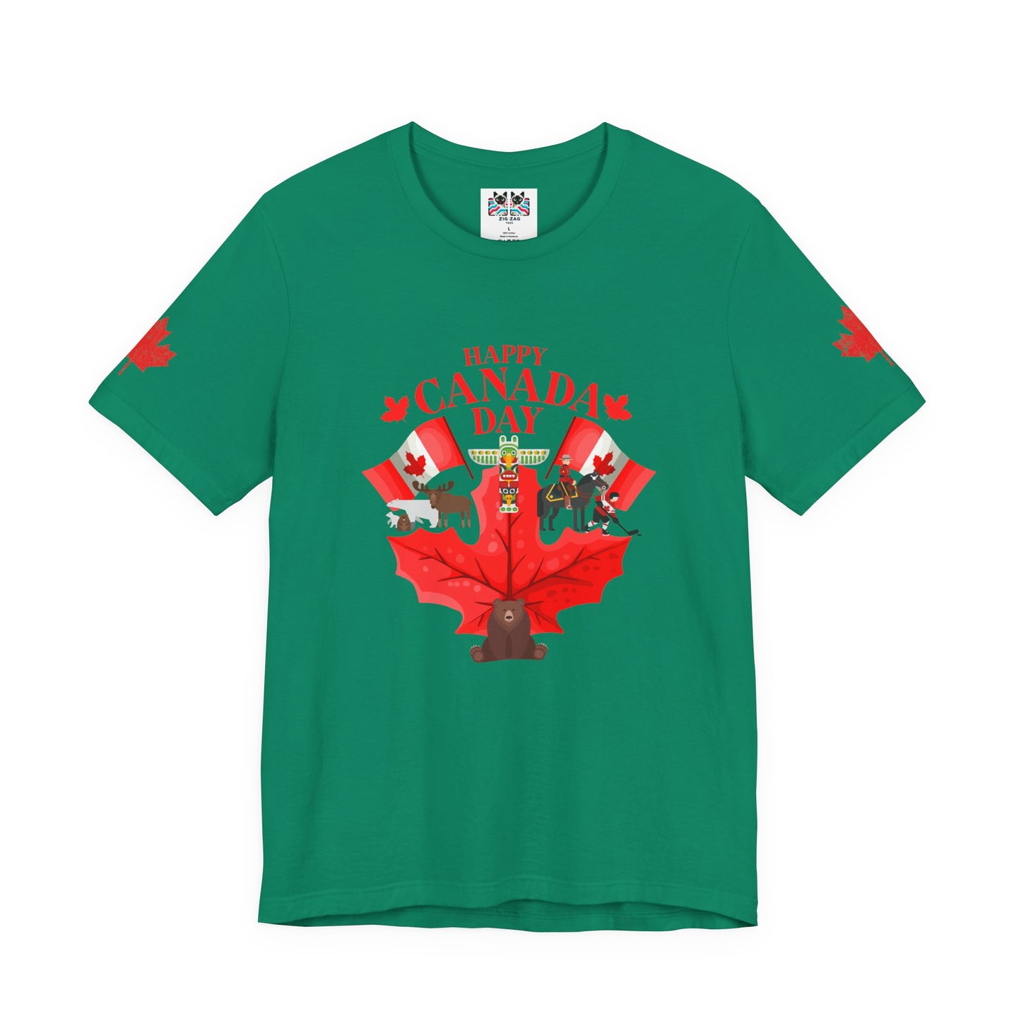 Happy Canada Day Maple Celebration T-Shirt