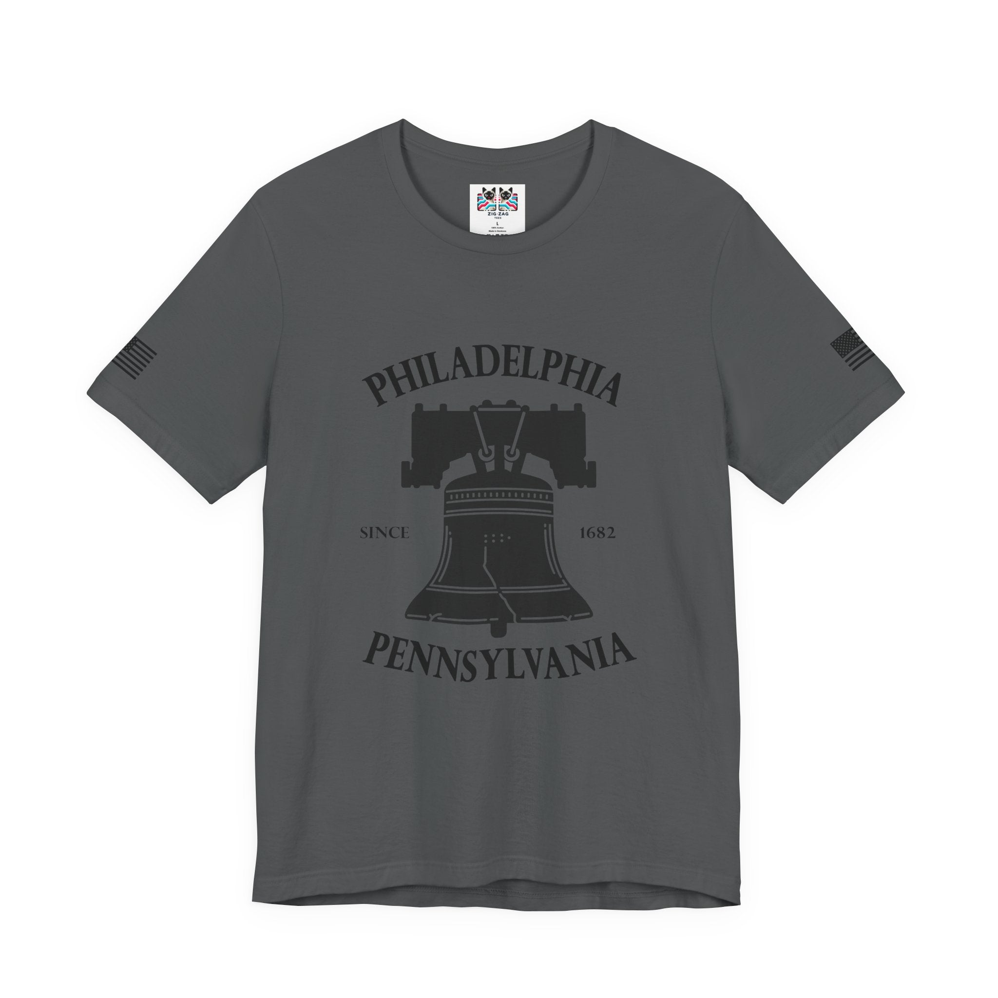 Philadelphia Pennsylvania Since 1682 T-Shirt – Liberty Bell Graphic Tee