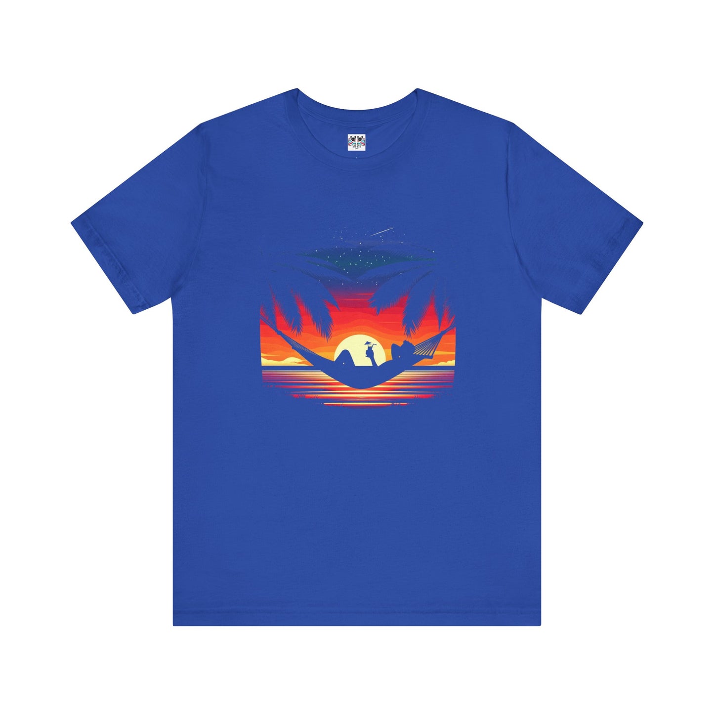 Sunset State of Mind - Tropical Hammock Chill Vibes T-Shirt