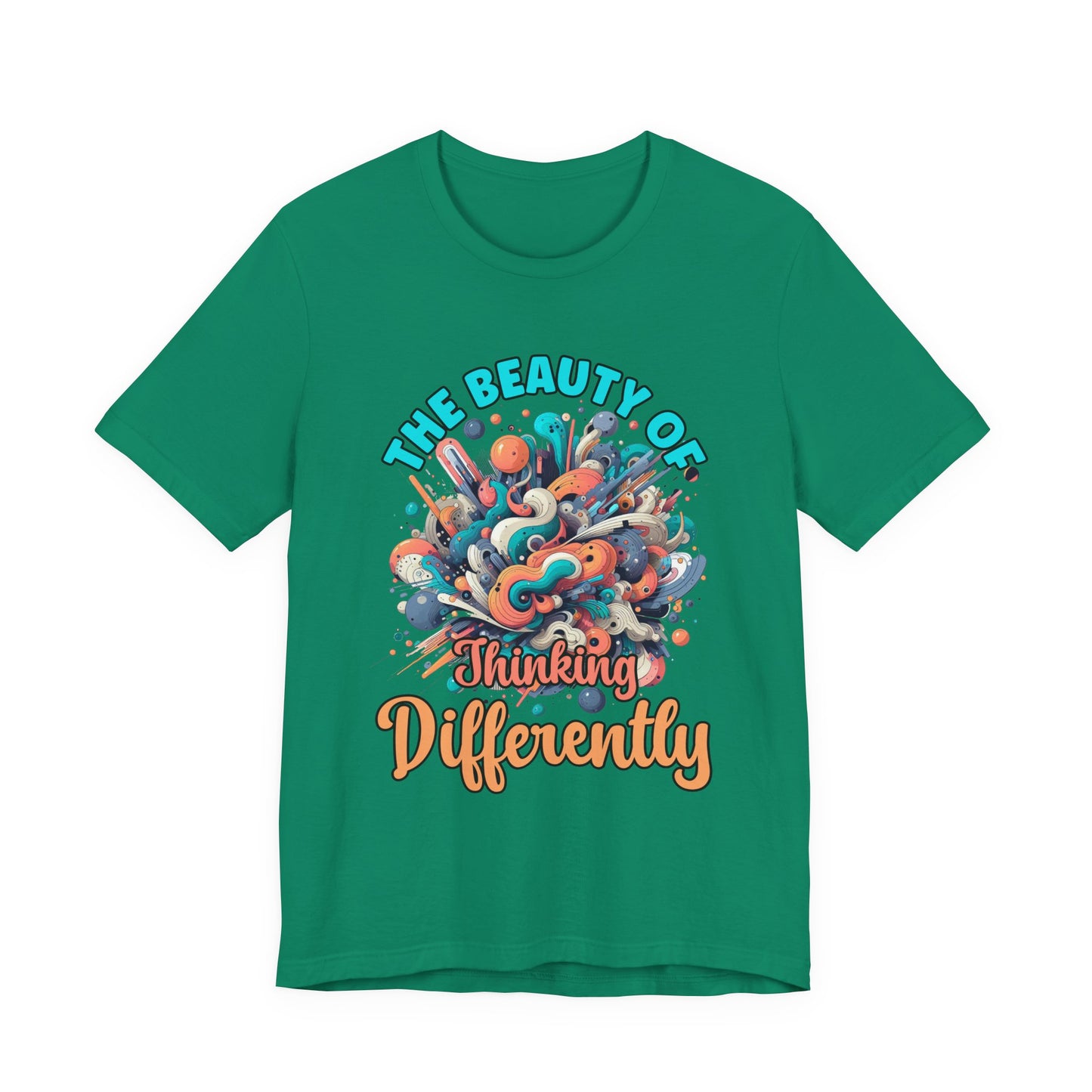 The Beauty of Thinking Differently Tshirt – Abstract Thinking Graphic