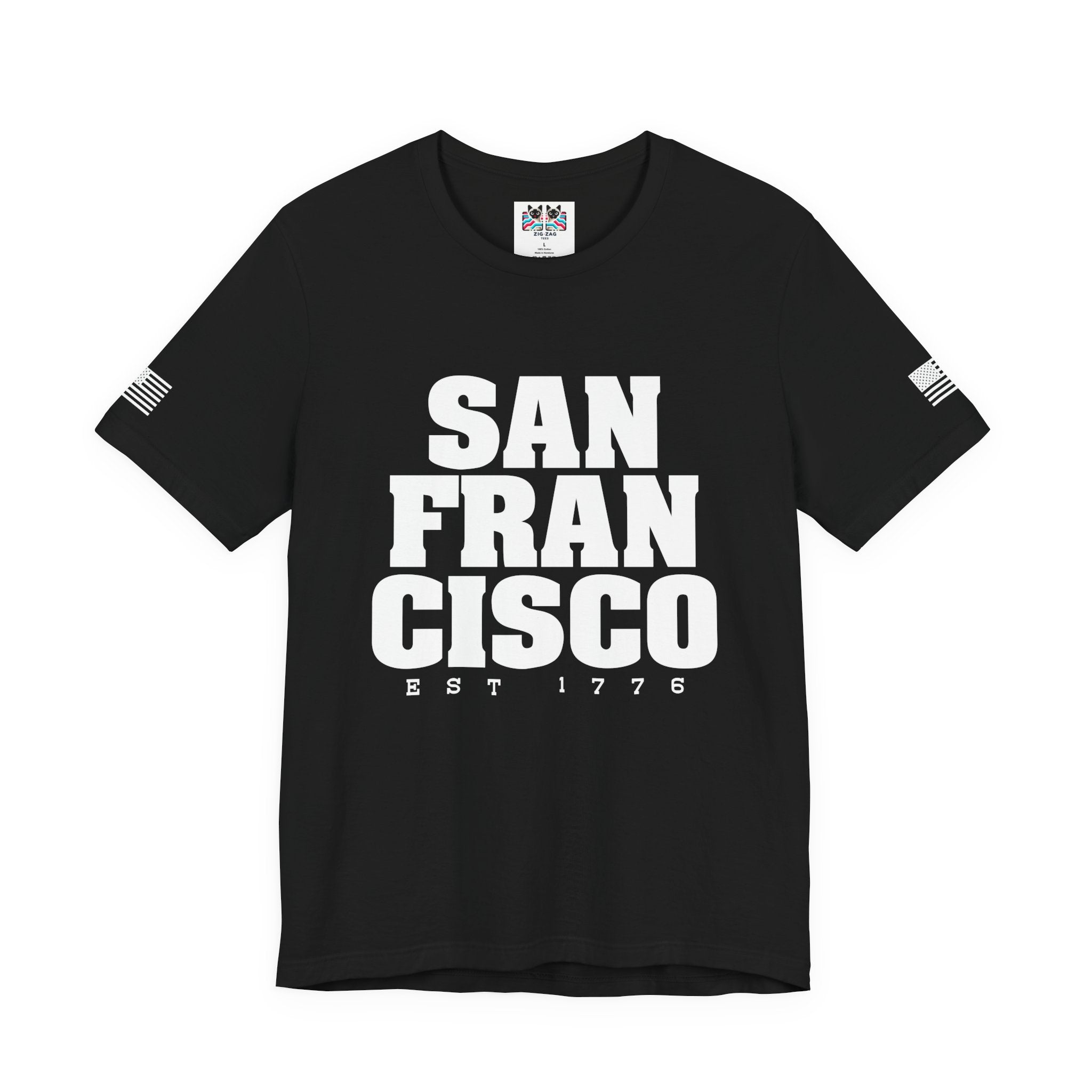 California Bay Area T-Shirt – Bold Varsity Style Graphic Tee
