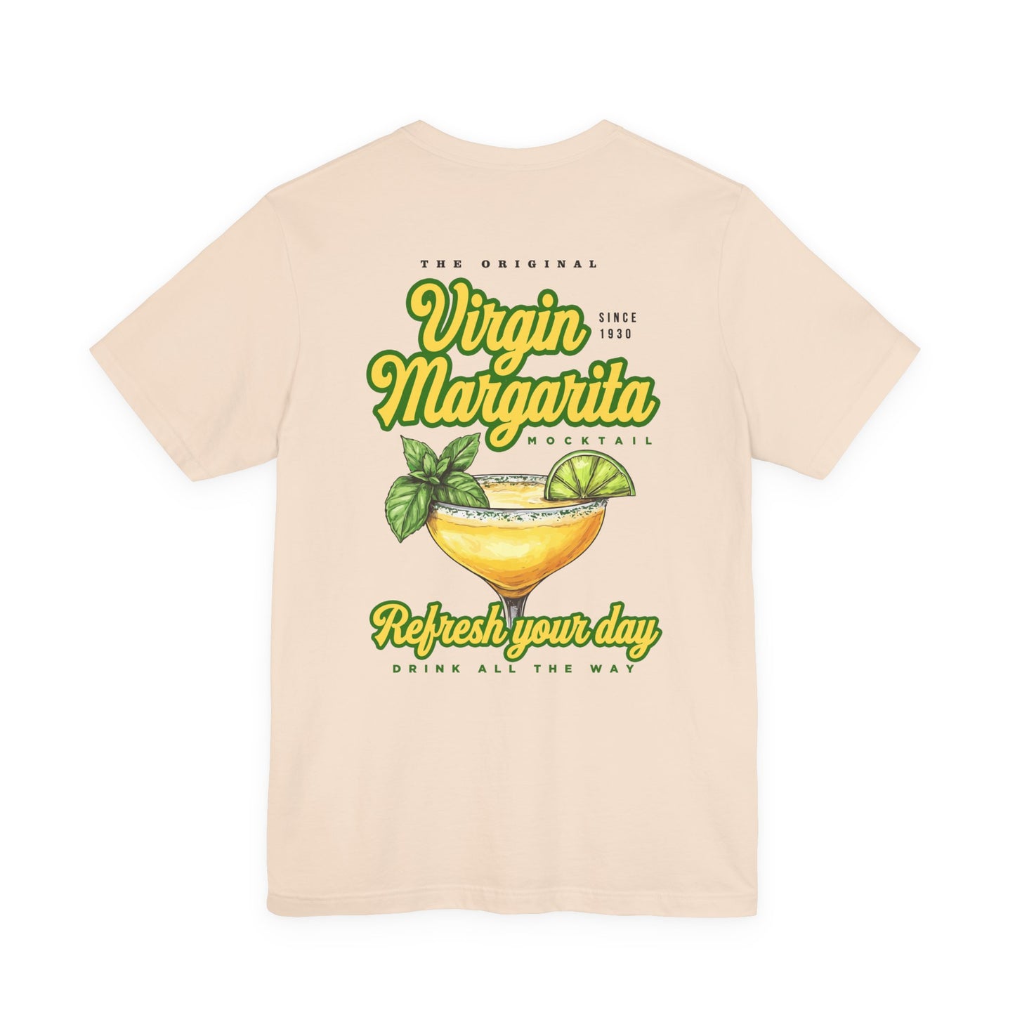 Virgin Margarita Mocktail T-Shirt – Featuring Classic Refreshing Drink Graphic