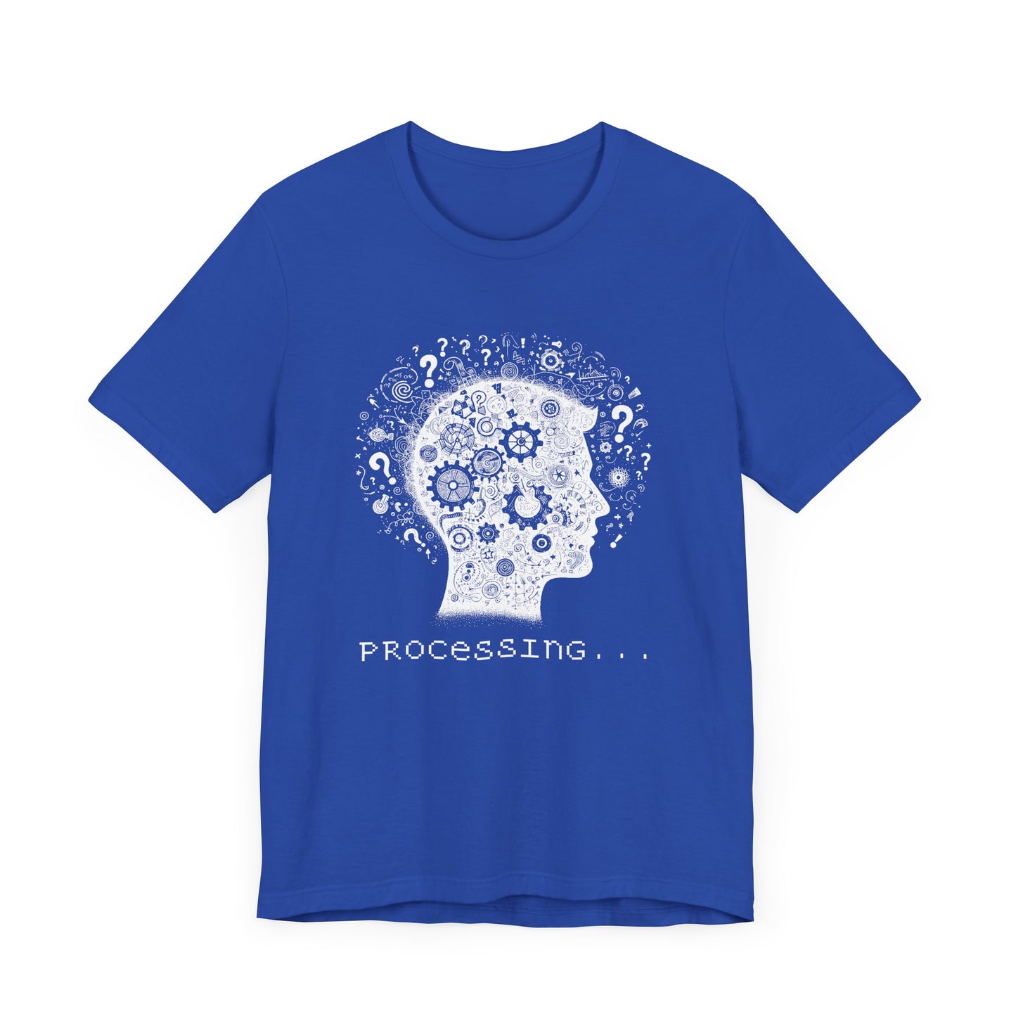 Processing... | Quirky Thinking Face T-Shirt