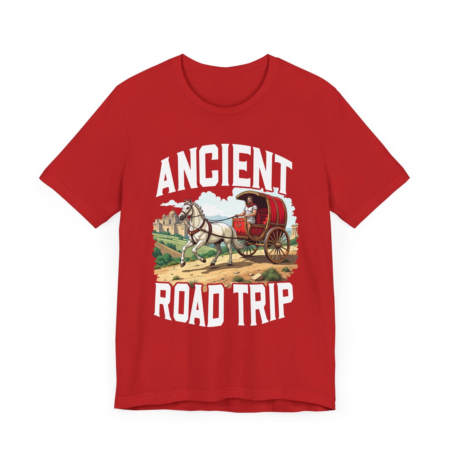 Ancient Road Trip Tee, History Explorer Shirt, Archaeology Adventure Top, Cultural Heritage Graphic, Travel Through Time Gift