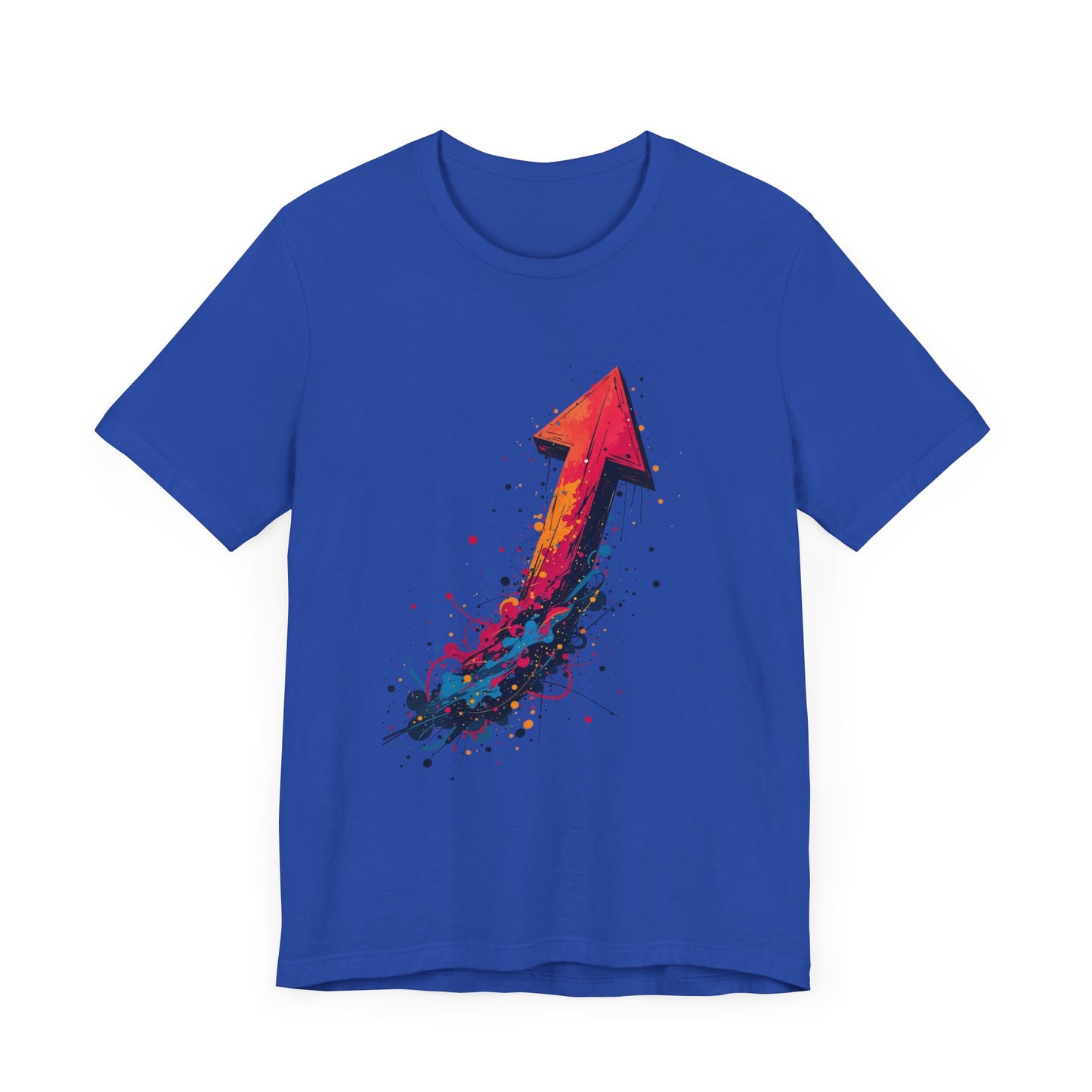 Upward Momentum T-Shirt – Vibrant Arrow Graphic Tee