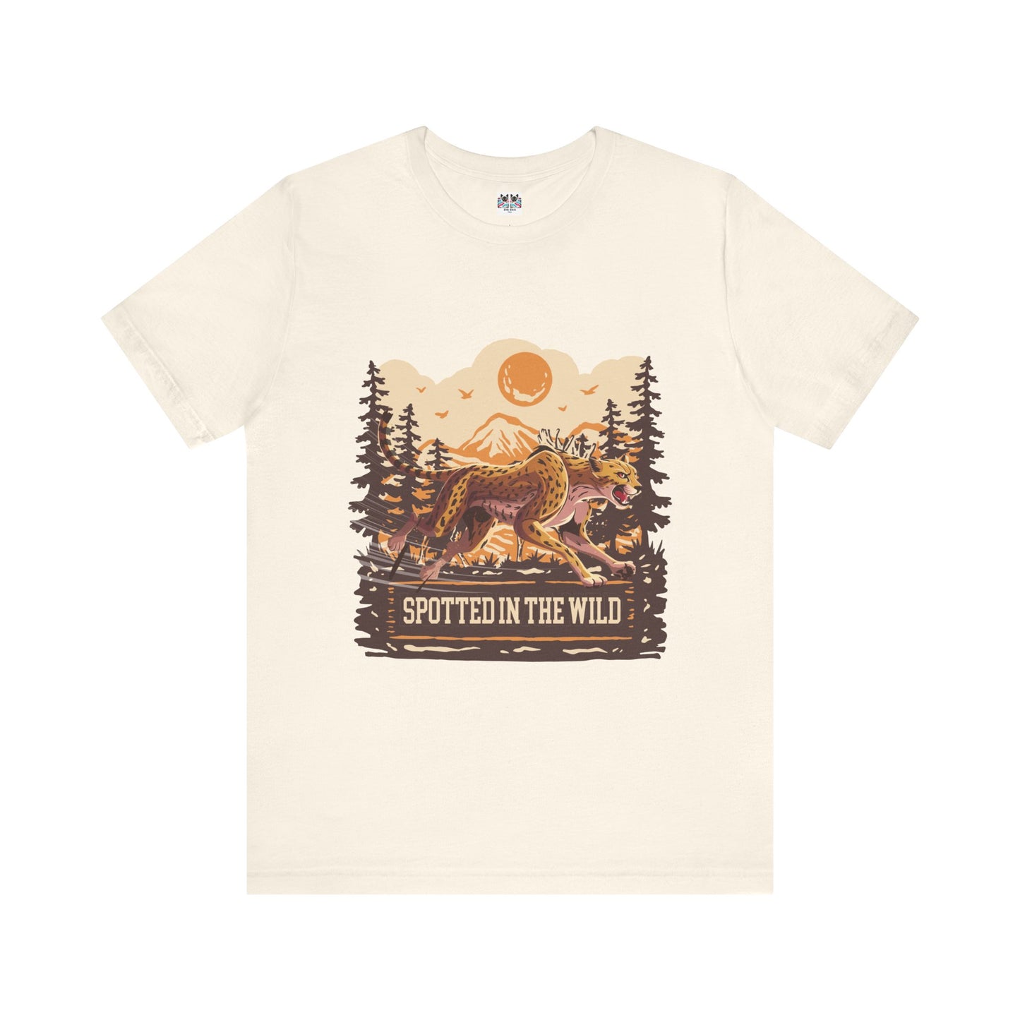 Spotted in the Wild Cheetah Forest Adventure T-Shirt