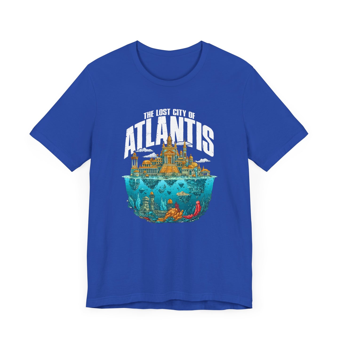 Atlantis Found Tee, Lost Civilization Shirt, Ocean Mystery Graphic Tee, Ancient History Fan Top, Explorer Gift
