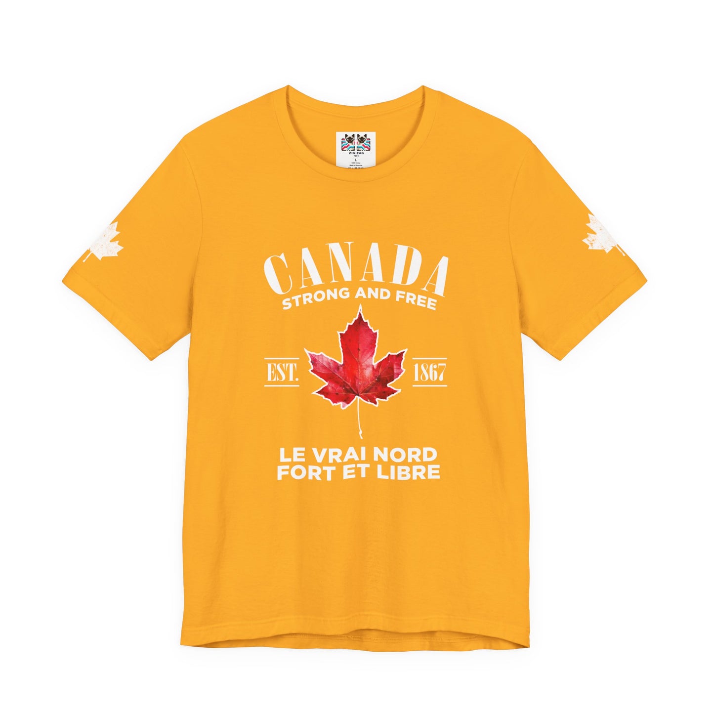 Canada Strong and Free True Maple Heritage T-Shirt